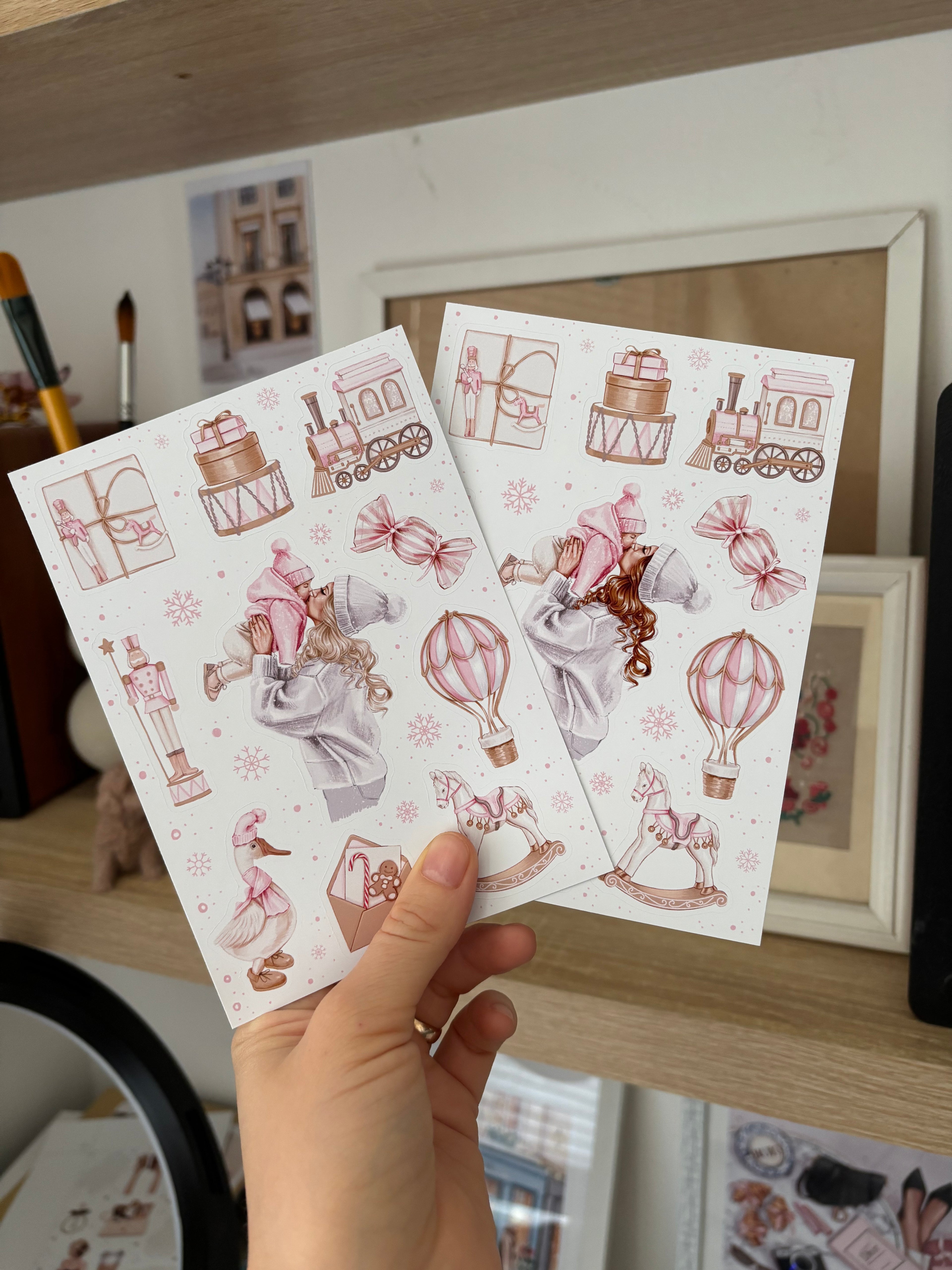 Sticker Sheet - Christmas Holiday | stickers for your planner