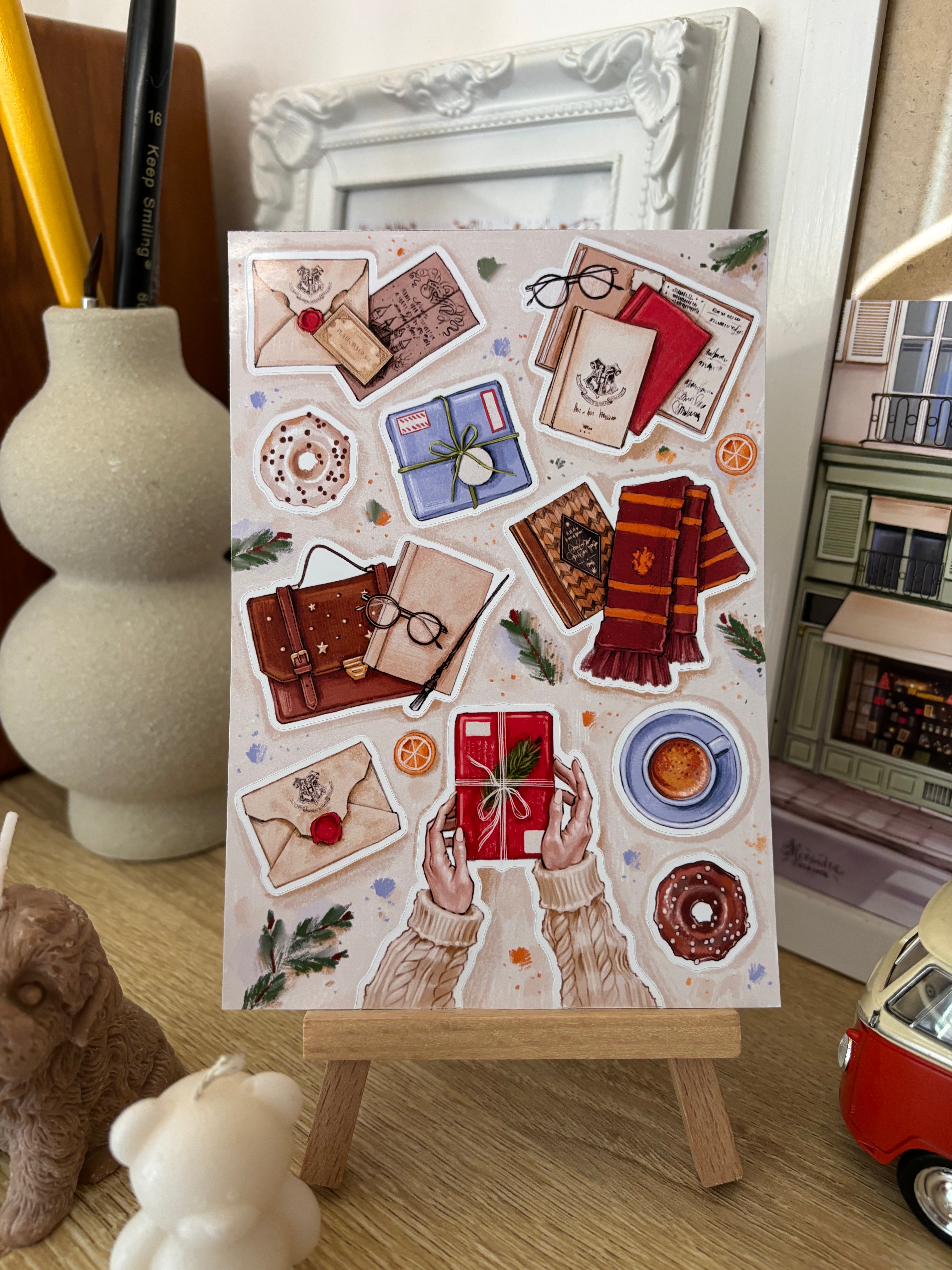 Sticker Sheet - Magic School  | stickers for your planner