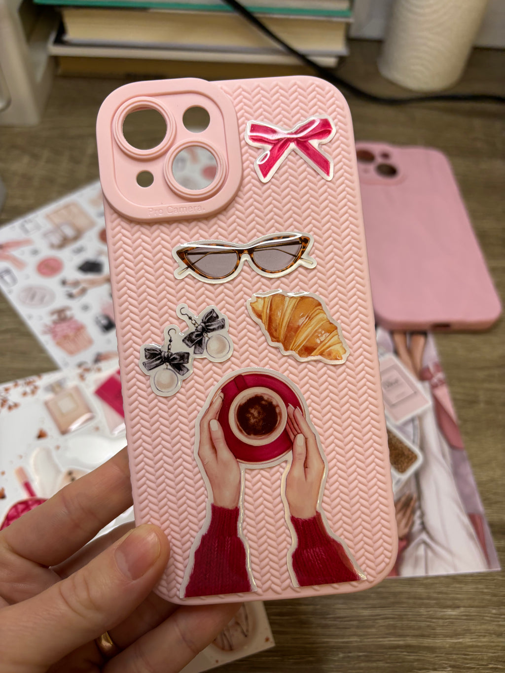 3D Stickers, 3D Stickers for Phone, iPad, MacBook, Stylish 3D Sticker Pack, 3D Stickers Set, Red Accessories