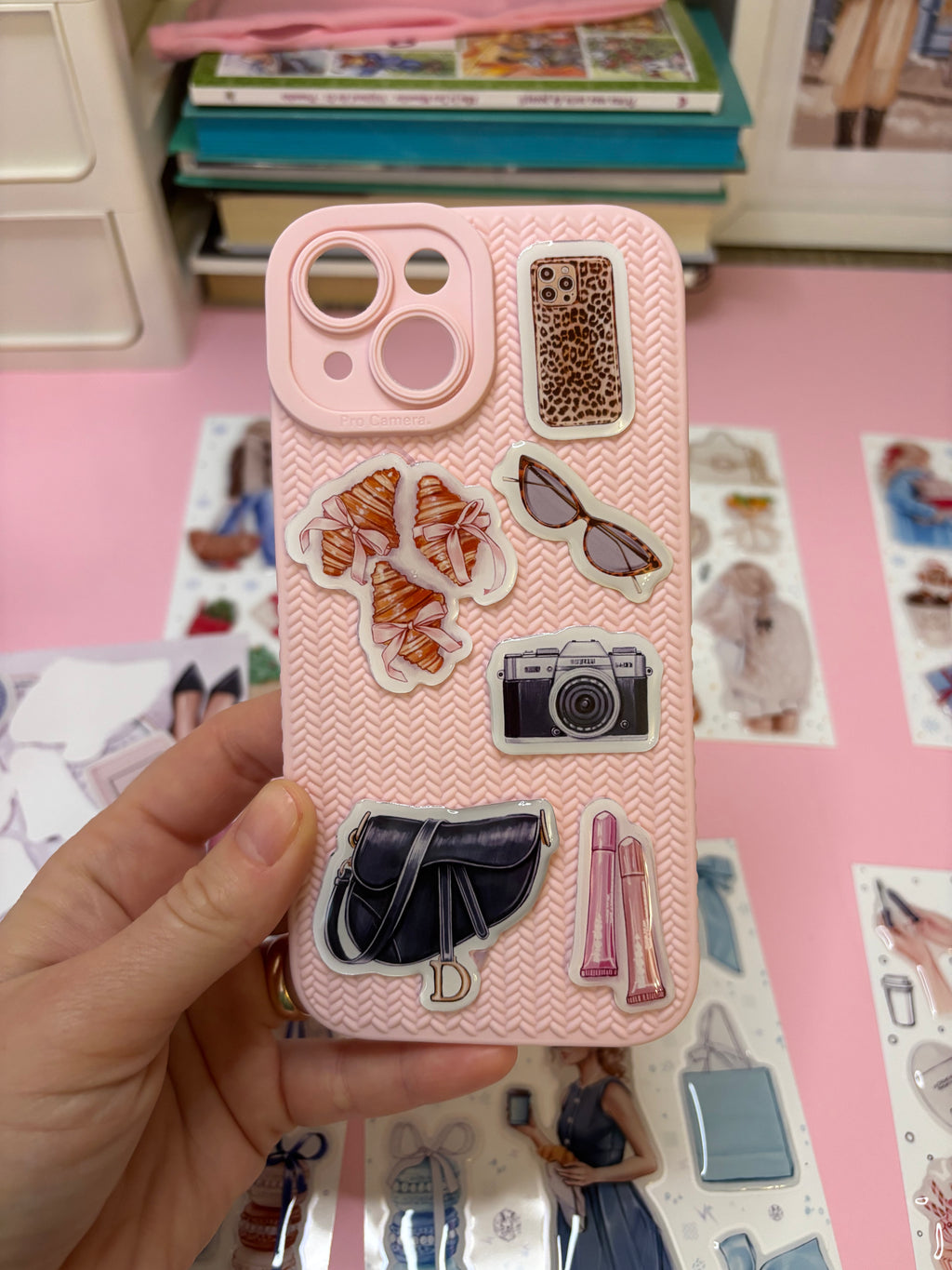 3D Stickers, 3D Stickers for Phone, iPad, MacBook, Stylish 3D Sticker Pack, 3D Stickers Set, Paris Accessories, Paris Shopping