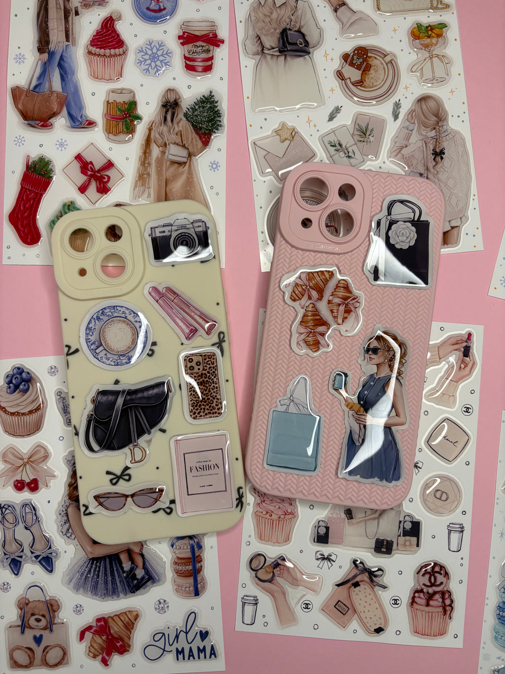 3D Stickers, 3D Stickers for Phone, iPad, MacBook, Stylish 3D Sticker Pack, 3D Stickers Set, Paris Accessories, Paris Shopping