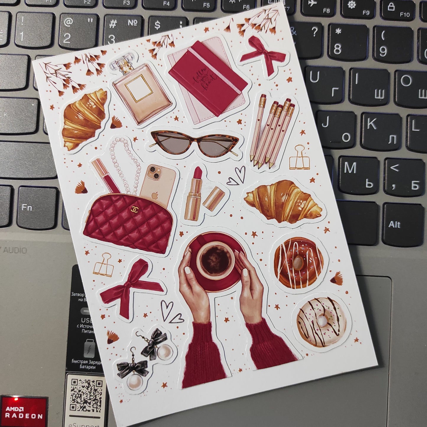 Sticker Sheet - Fashion Accessories | stickers for your planner