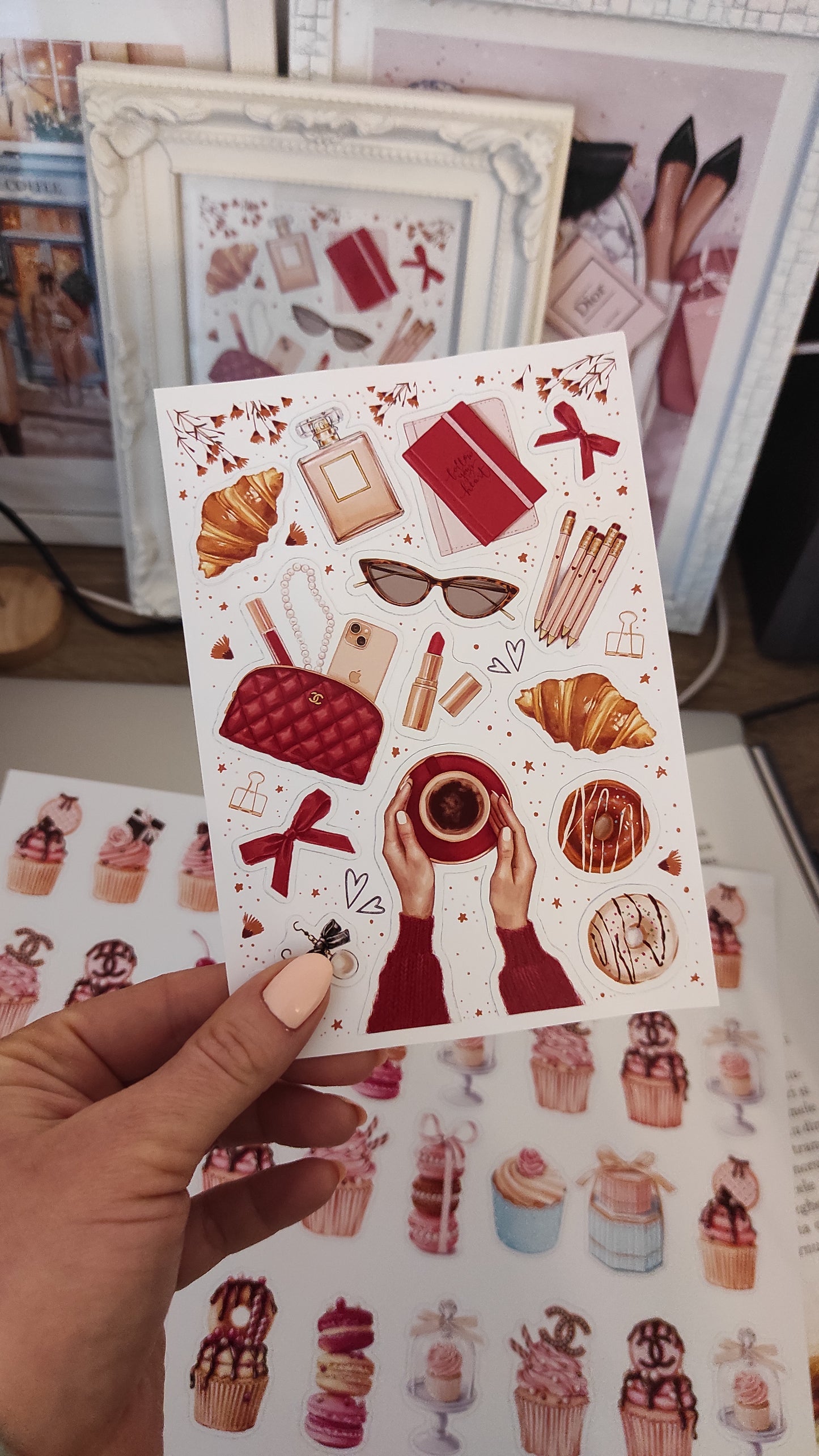 Sticker Sheet - Fashion Accessories | stickers for your planner