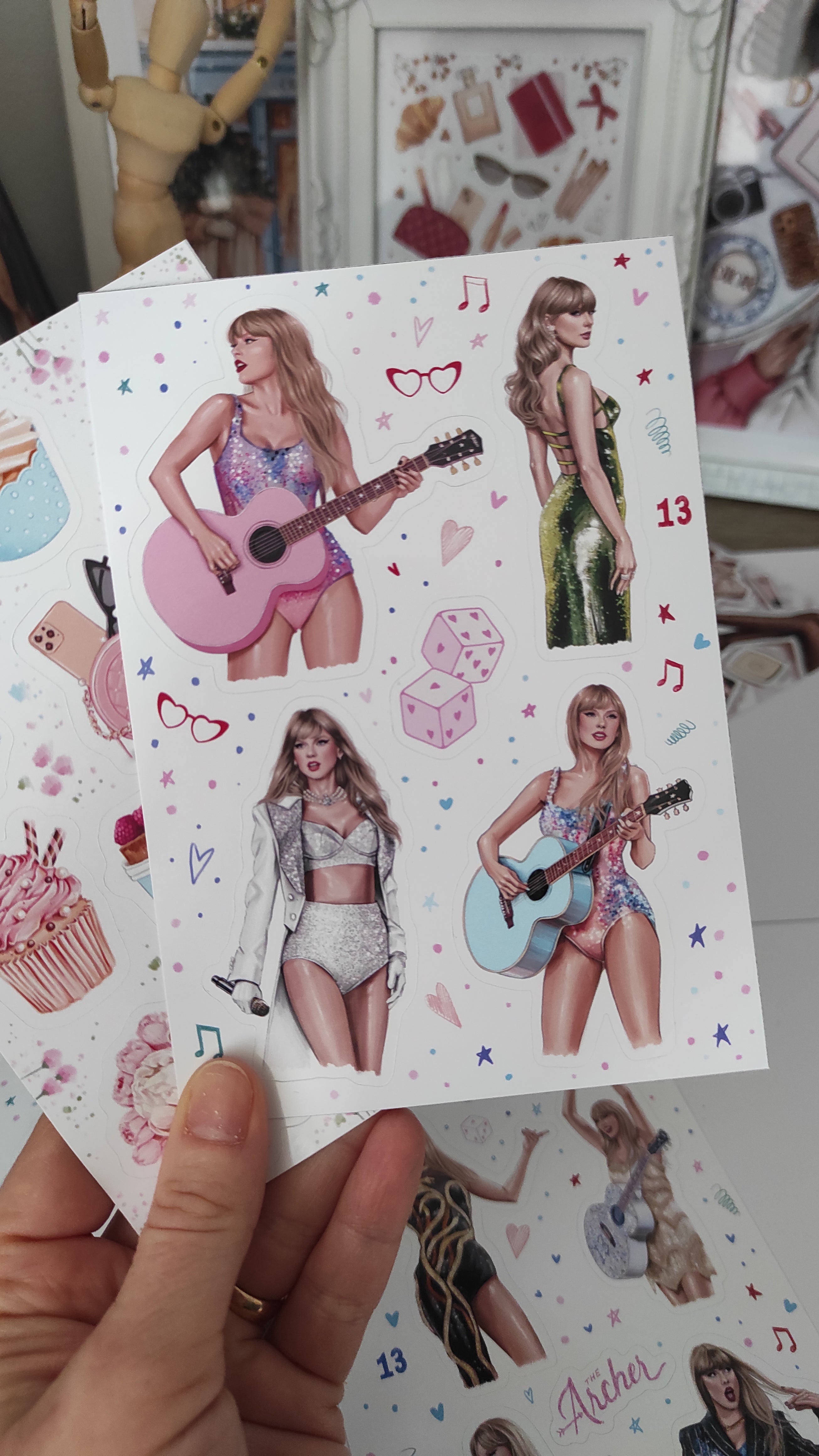 Sticker Sheet - Taylor Swift