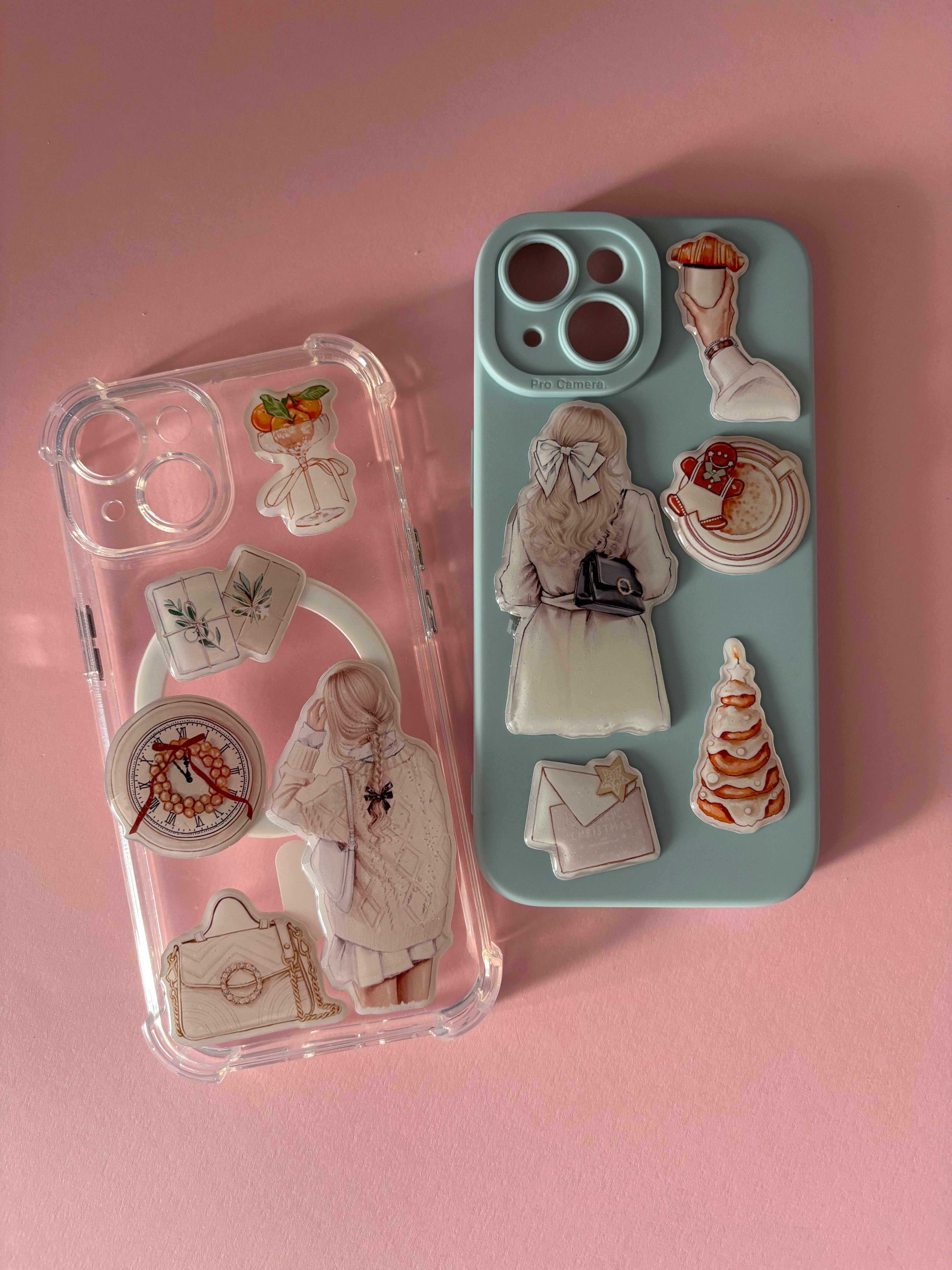 3D Stickers, 3D Stickers for Phone, iPad, MacBook, Stylish 3D Sticker Pack, 3D Stickers Set, Christmas Gifts, Winter Holiday