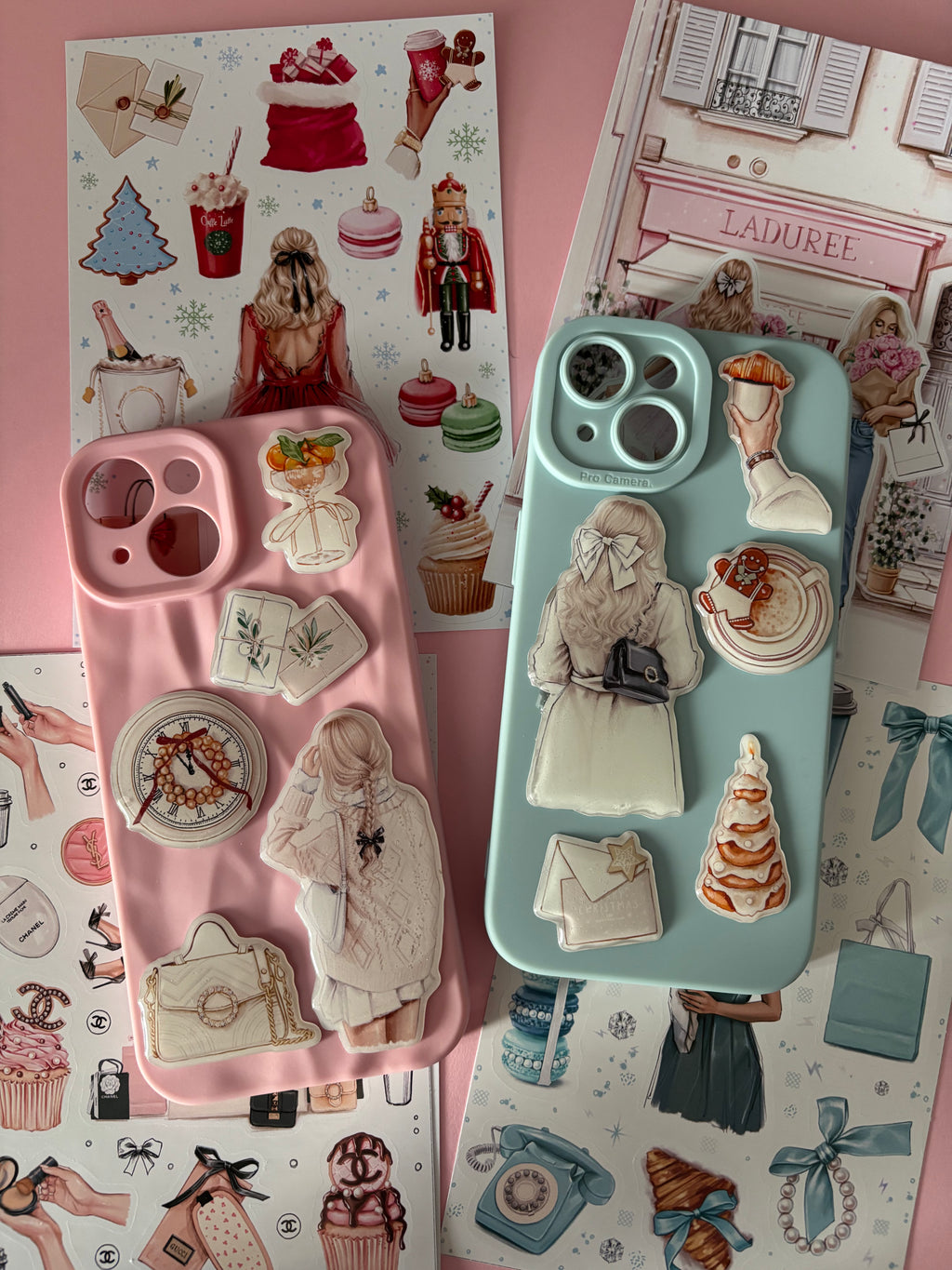 3D Stickers, 3D Stickers for Phone, iPad, MacBook, Stylish 3D Sticker Pack, 3D Stickers Set, Christmas Gifts, Winter Holiday