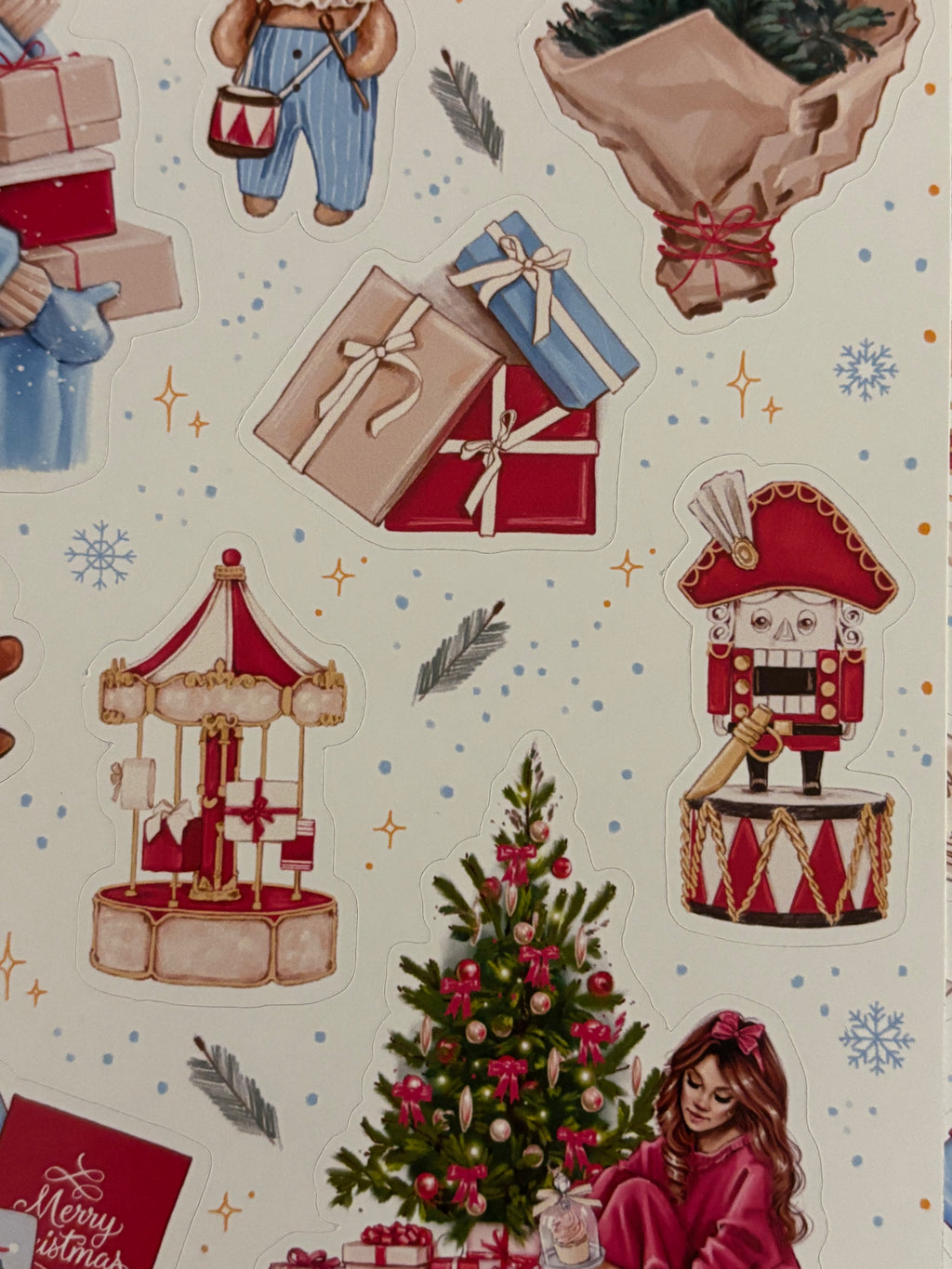 Sticker Sheet - Christmas Accessories | stickers for your planner