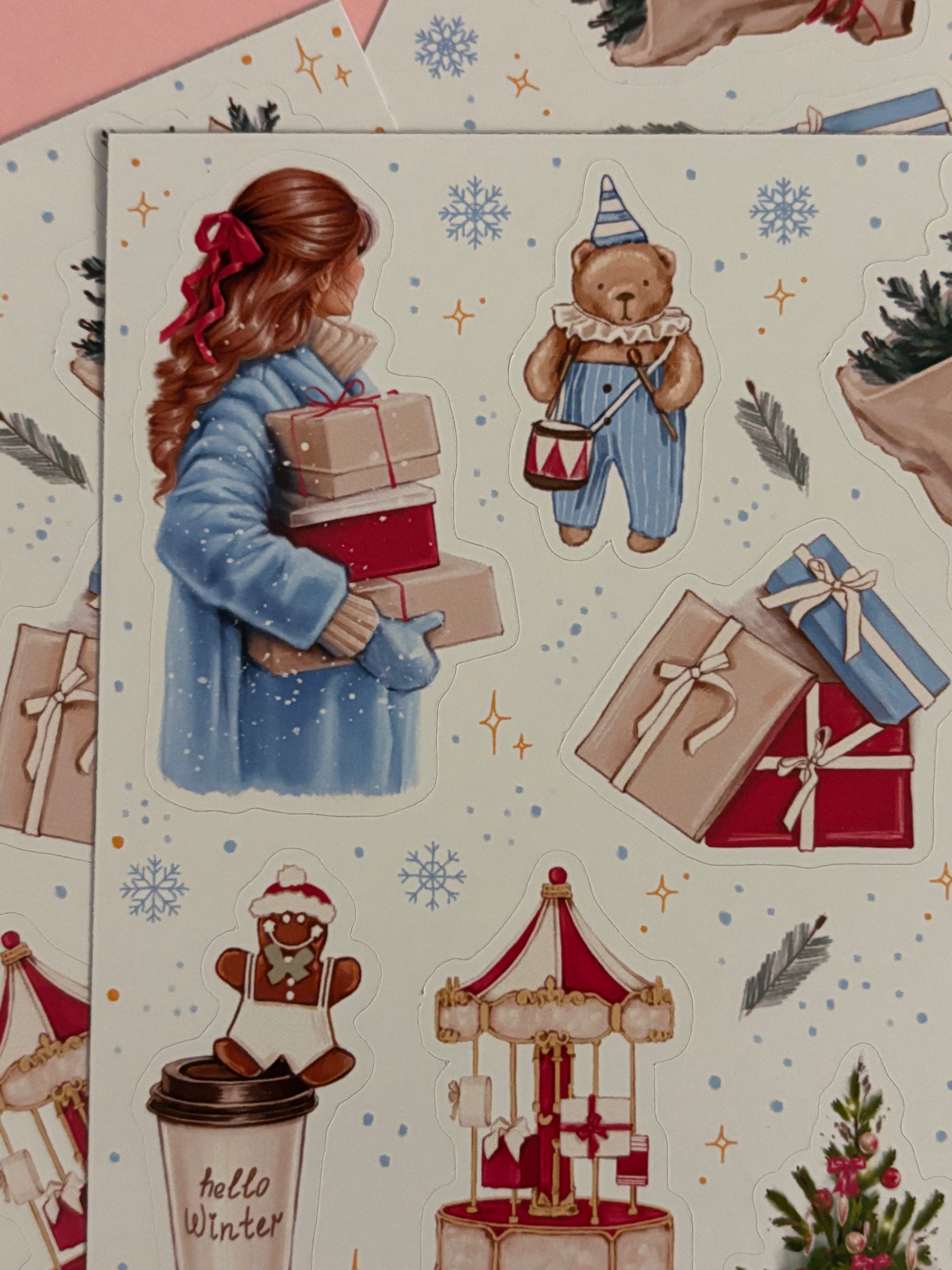 Sticker Sheet - Christmas Accessories | stickers for your planner