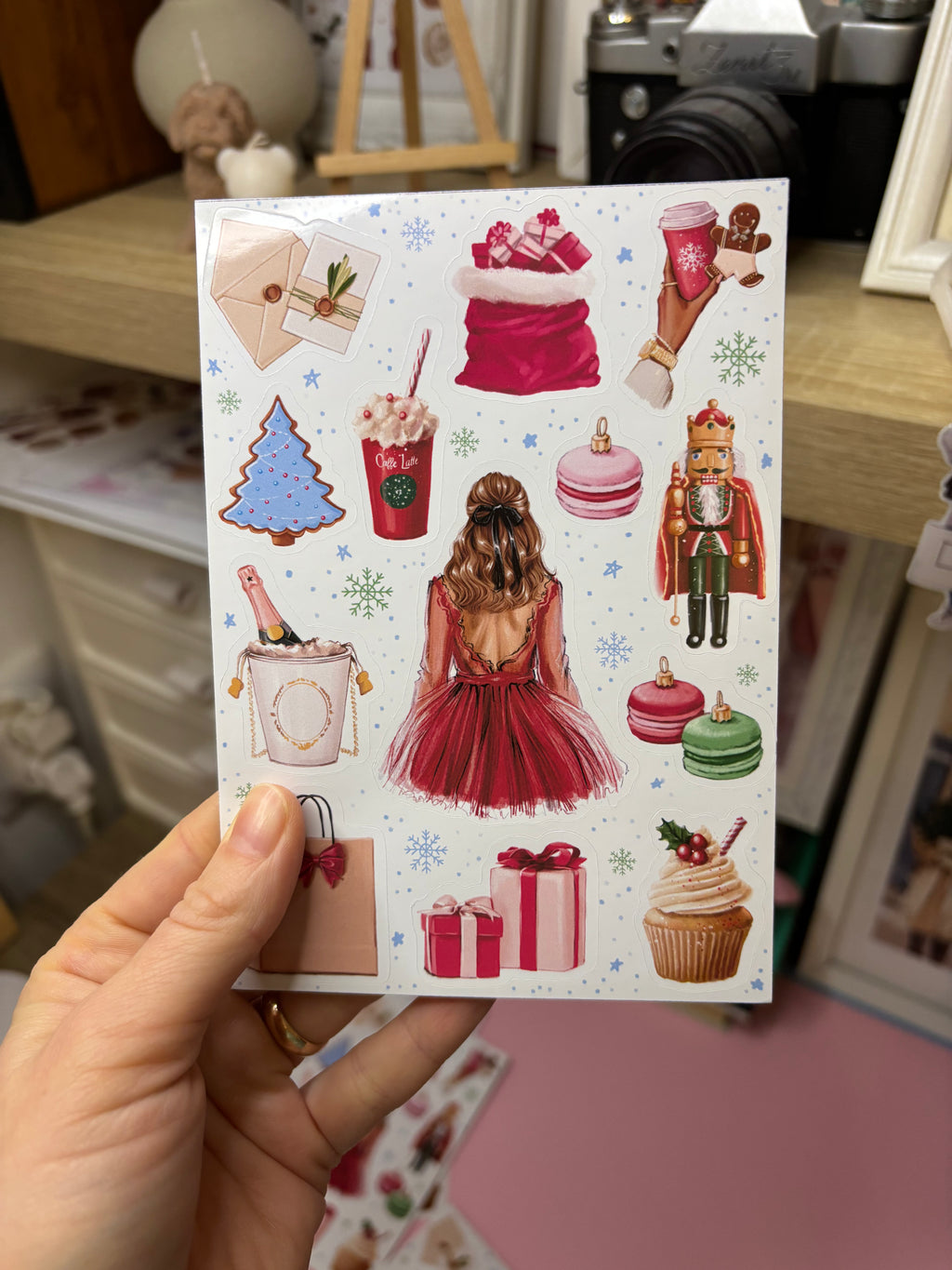 Sticker Sheet - Christmas Accessories | stickers for your planner