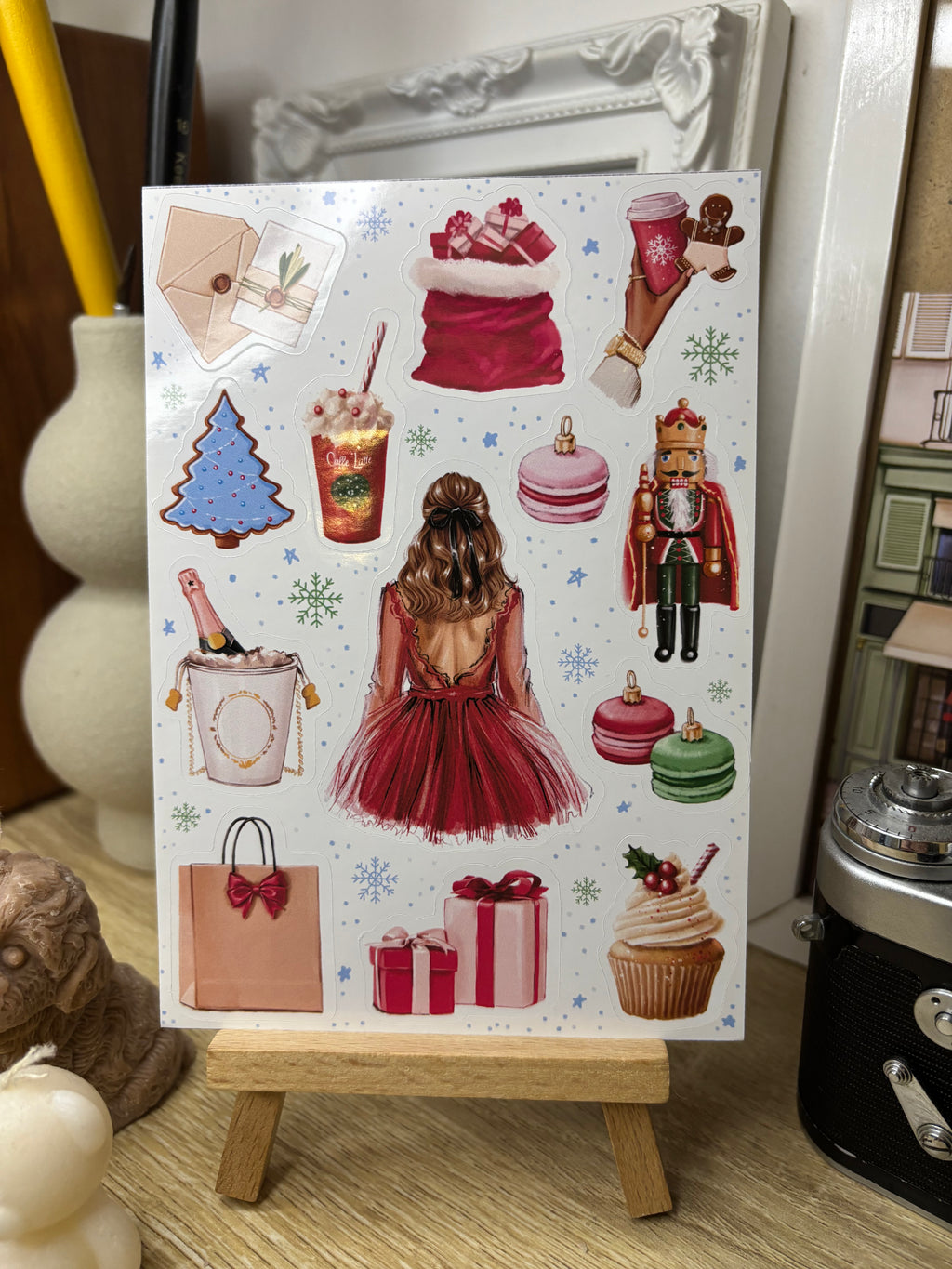 Sticker Sheet - Christmas Accessories | stickers for your planner