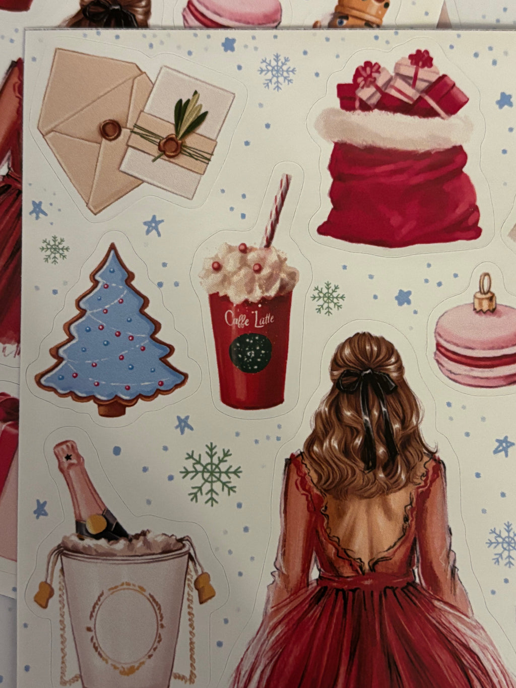 Sticker Sheet - Christmas Accessories | stickers for your planner