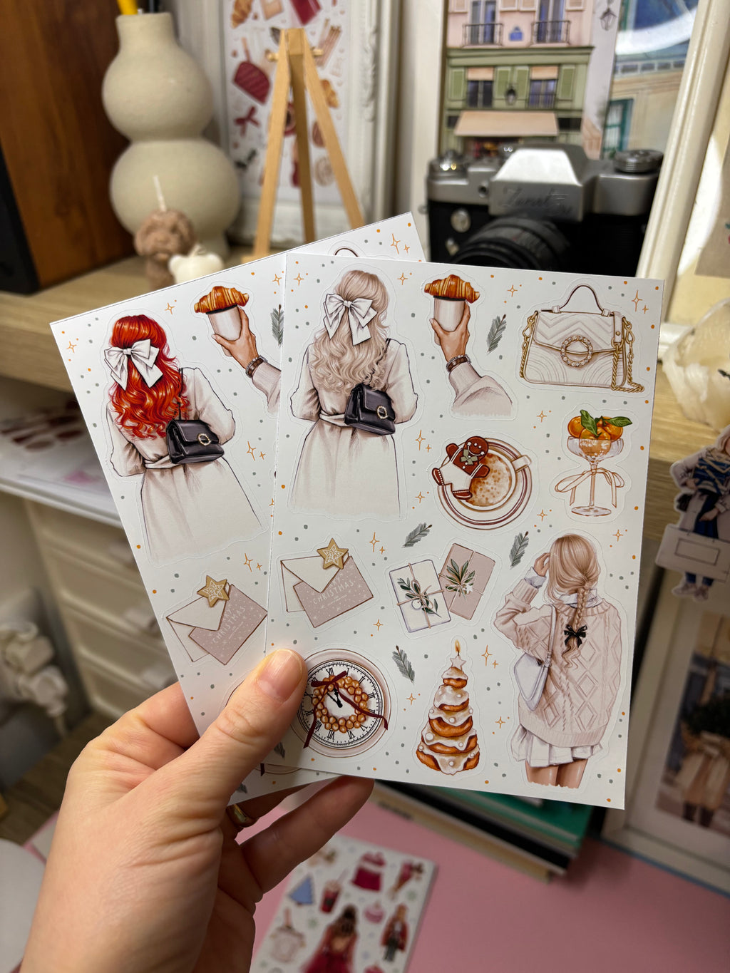 Sticker Sheet - Christmas Accessories | stickers for your planner