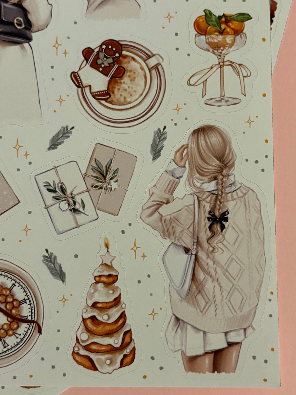 Sticker Sheet - Christmas Accessories | stickers for your planner