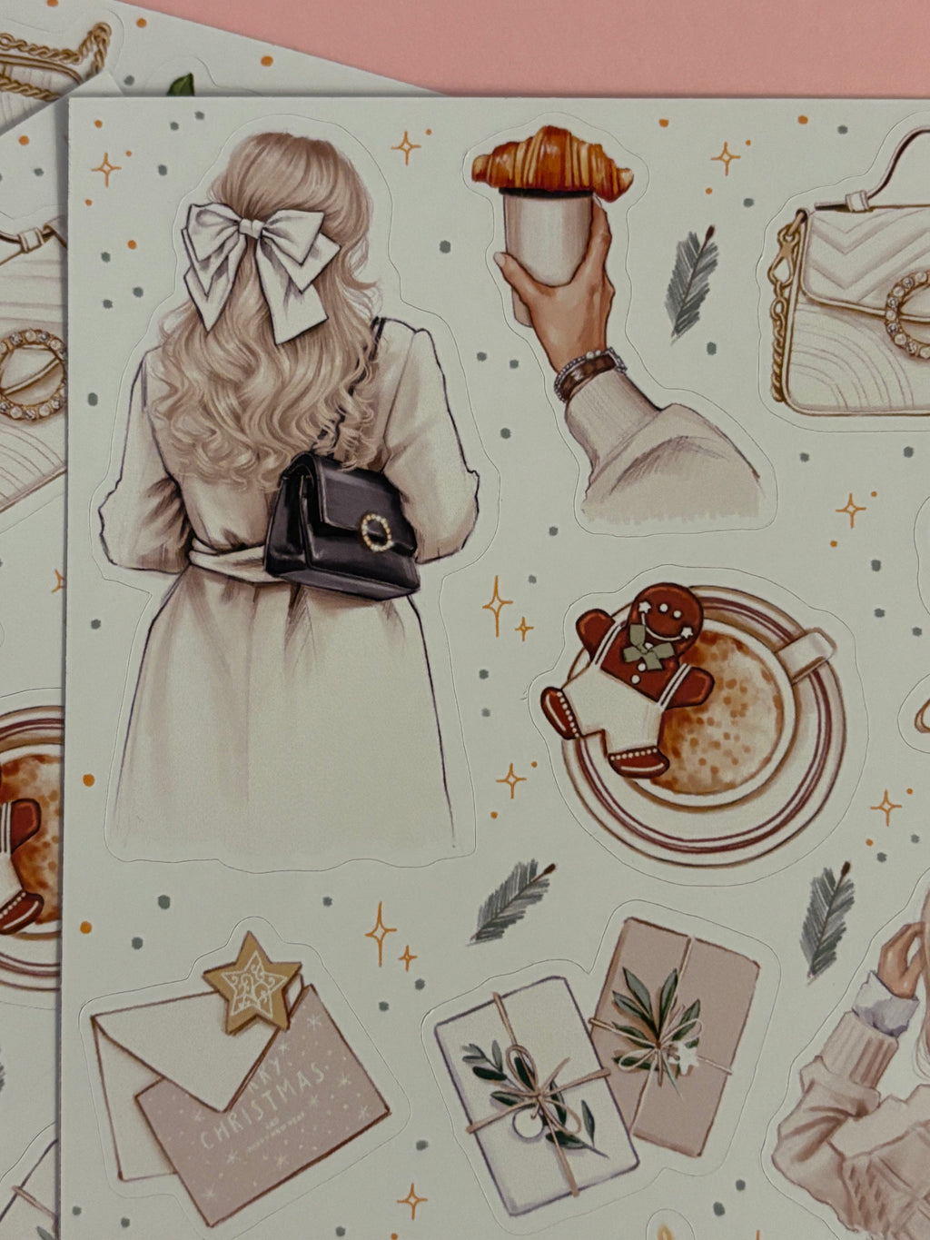 Sticker Sheet - Christmas Accessories | stickers for your planner