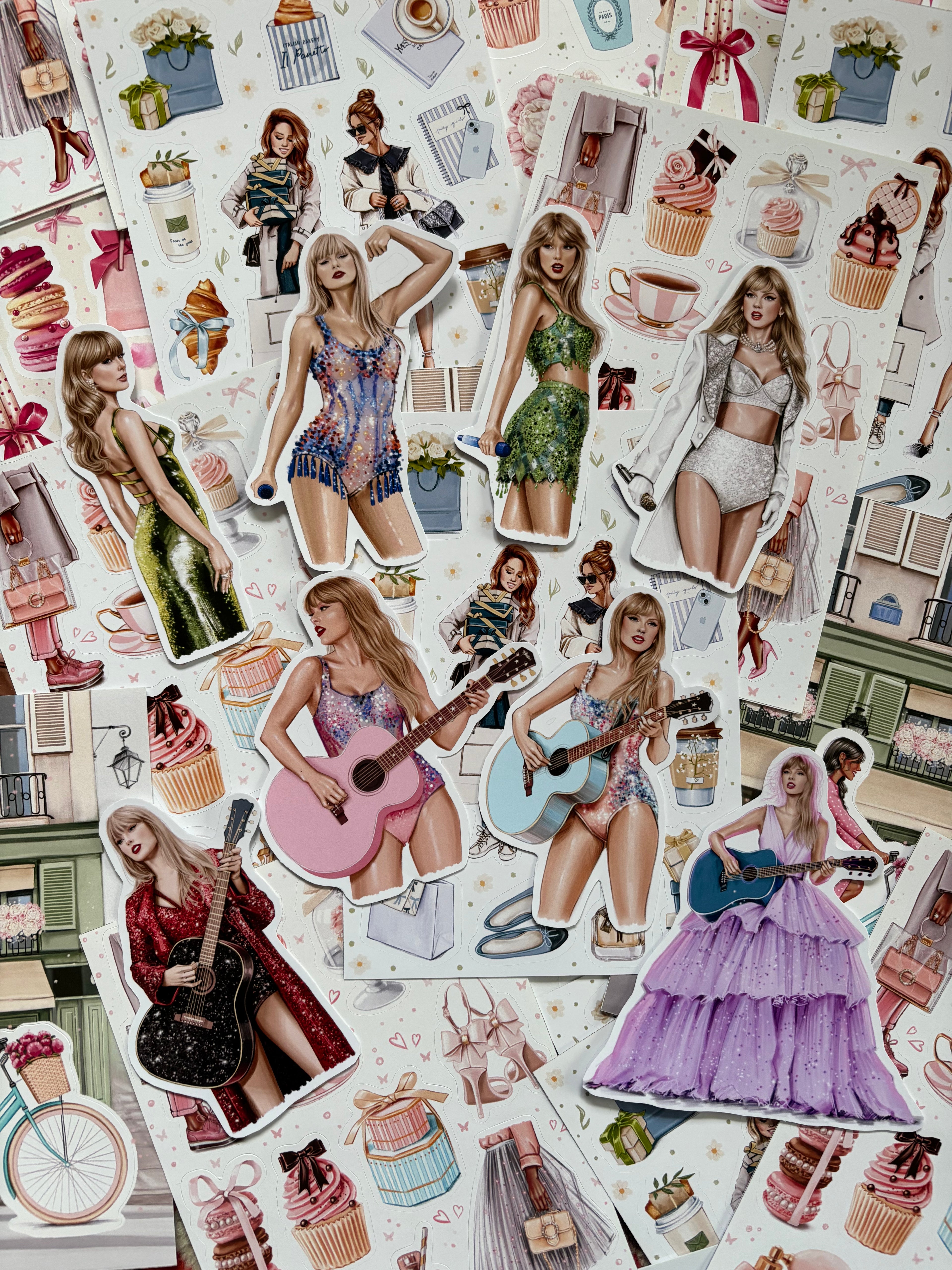 Swiftie Set of 8 stickers