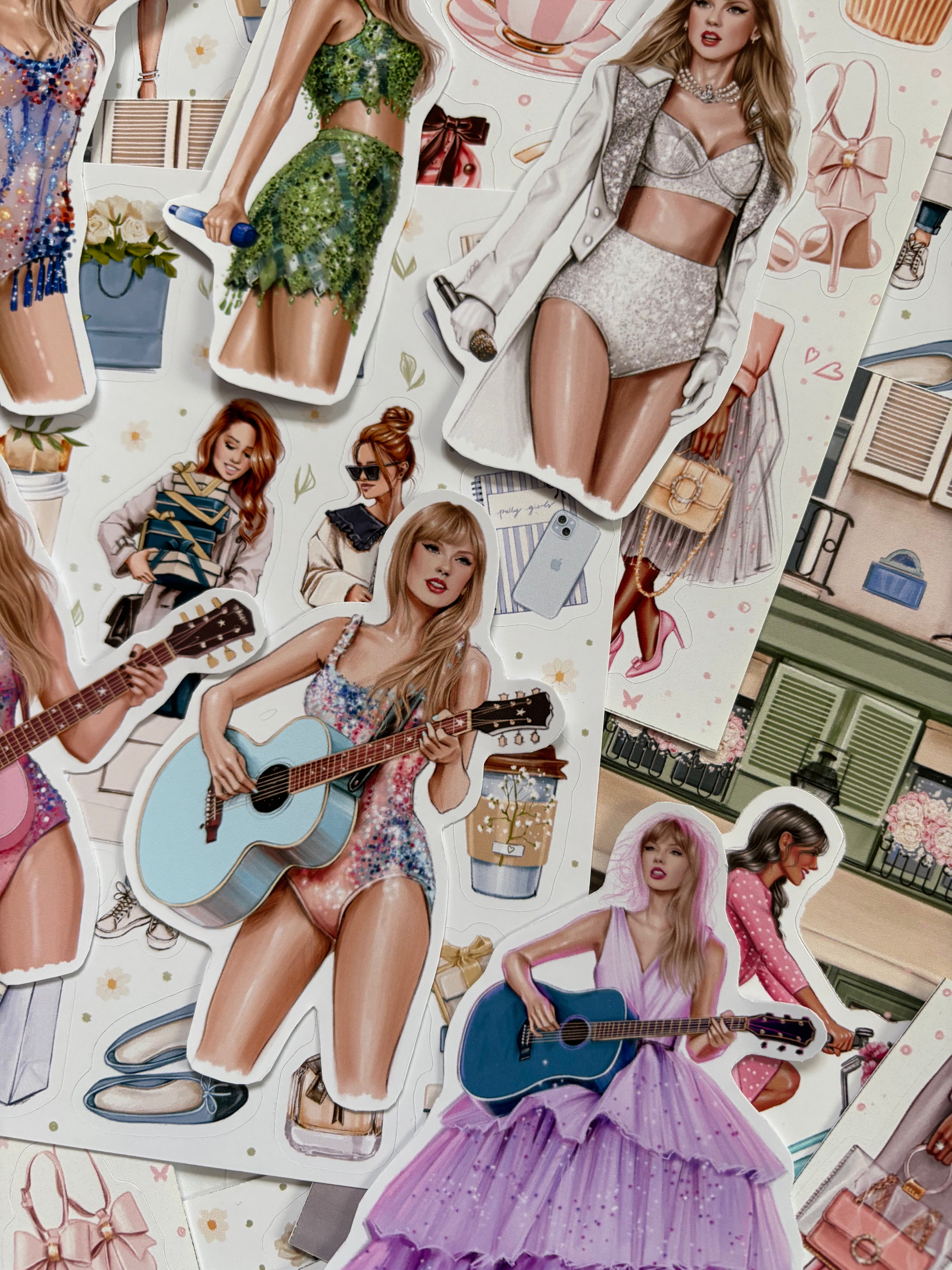 Swiftie Set of 8 stickers