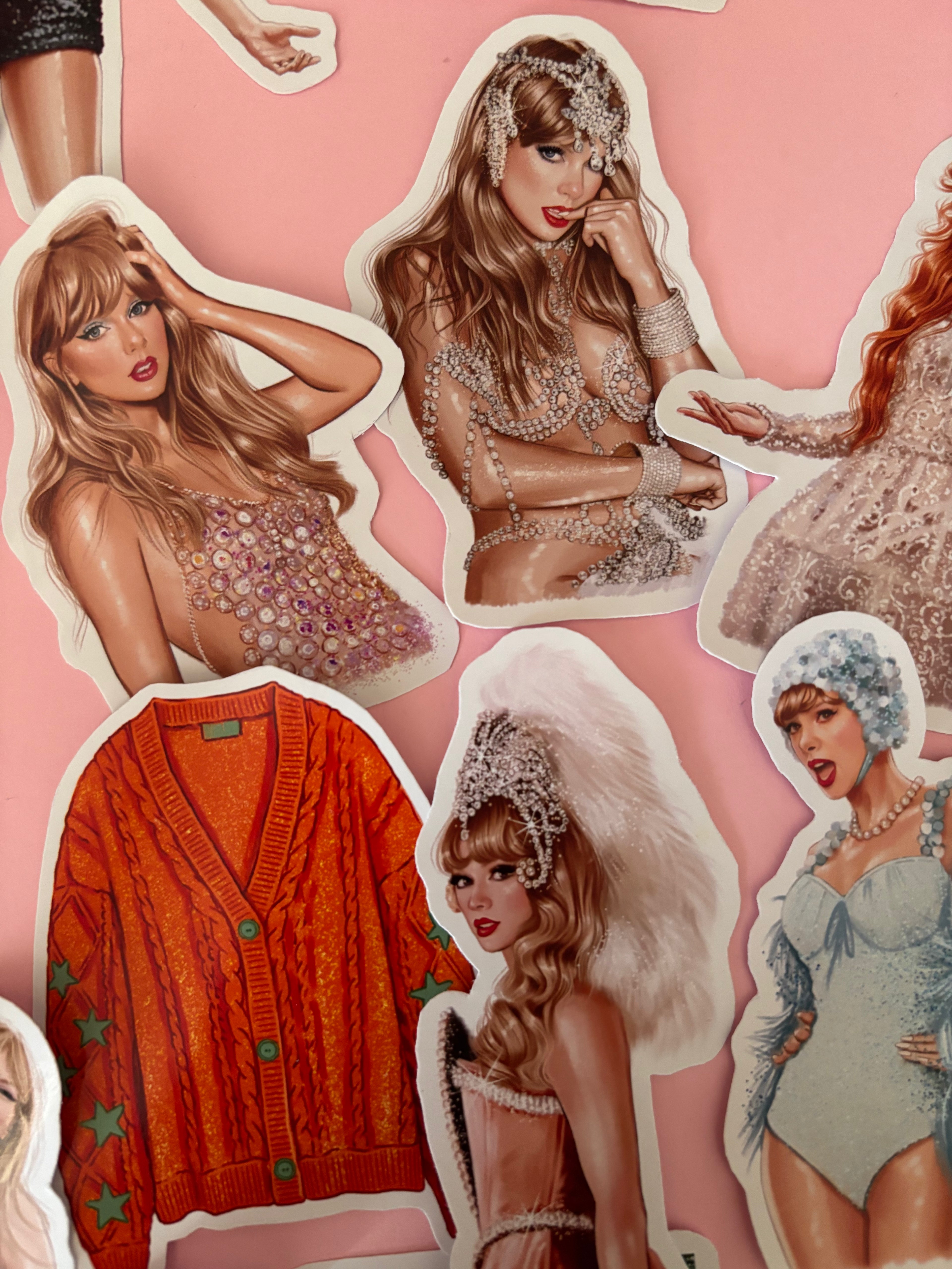 Taylor Swift 10 Stickers