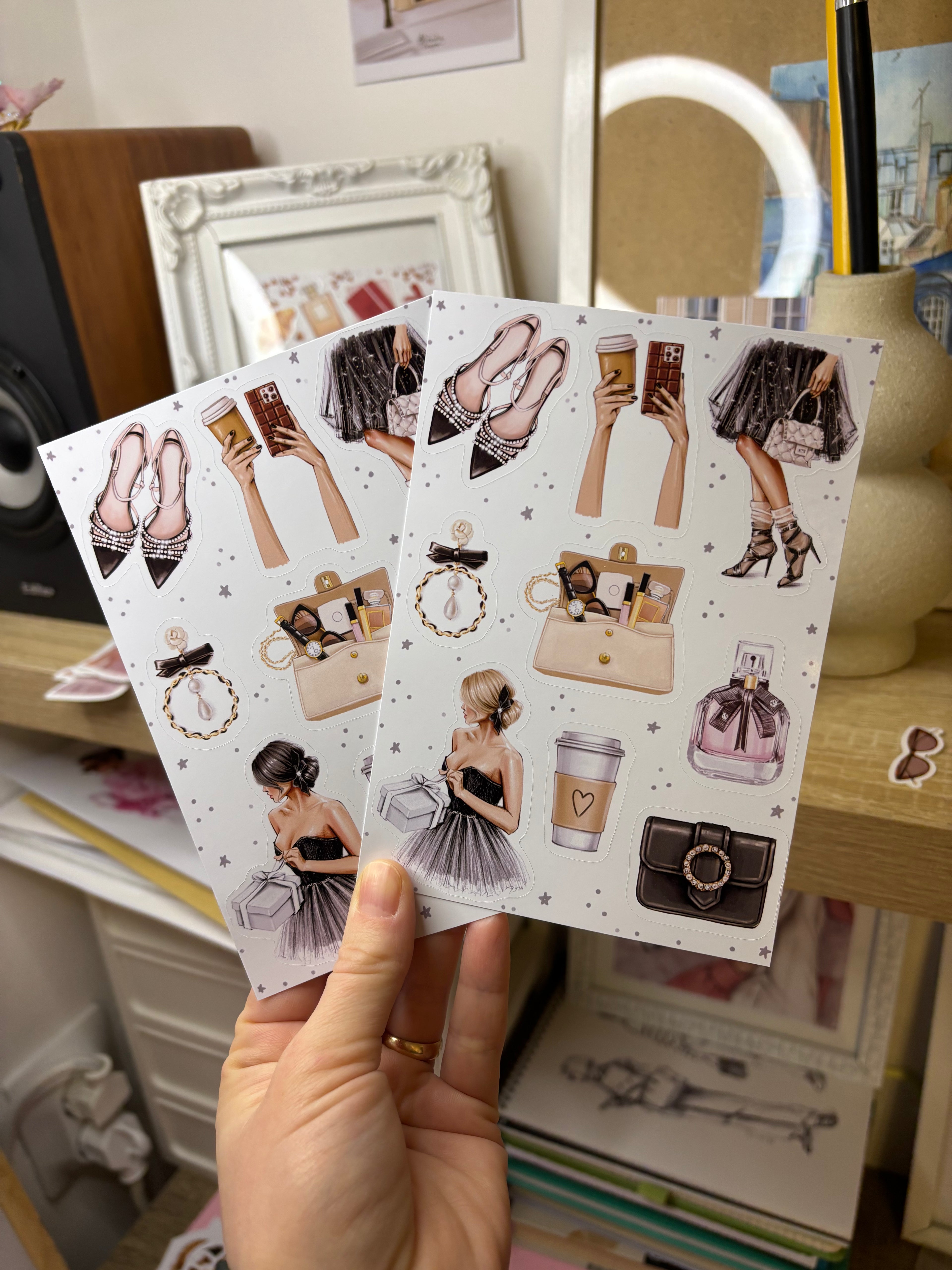 Sticker Sheet - Fashion Accessories | stickers for your planner