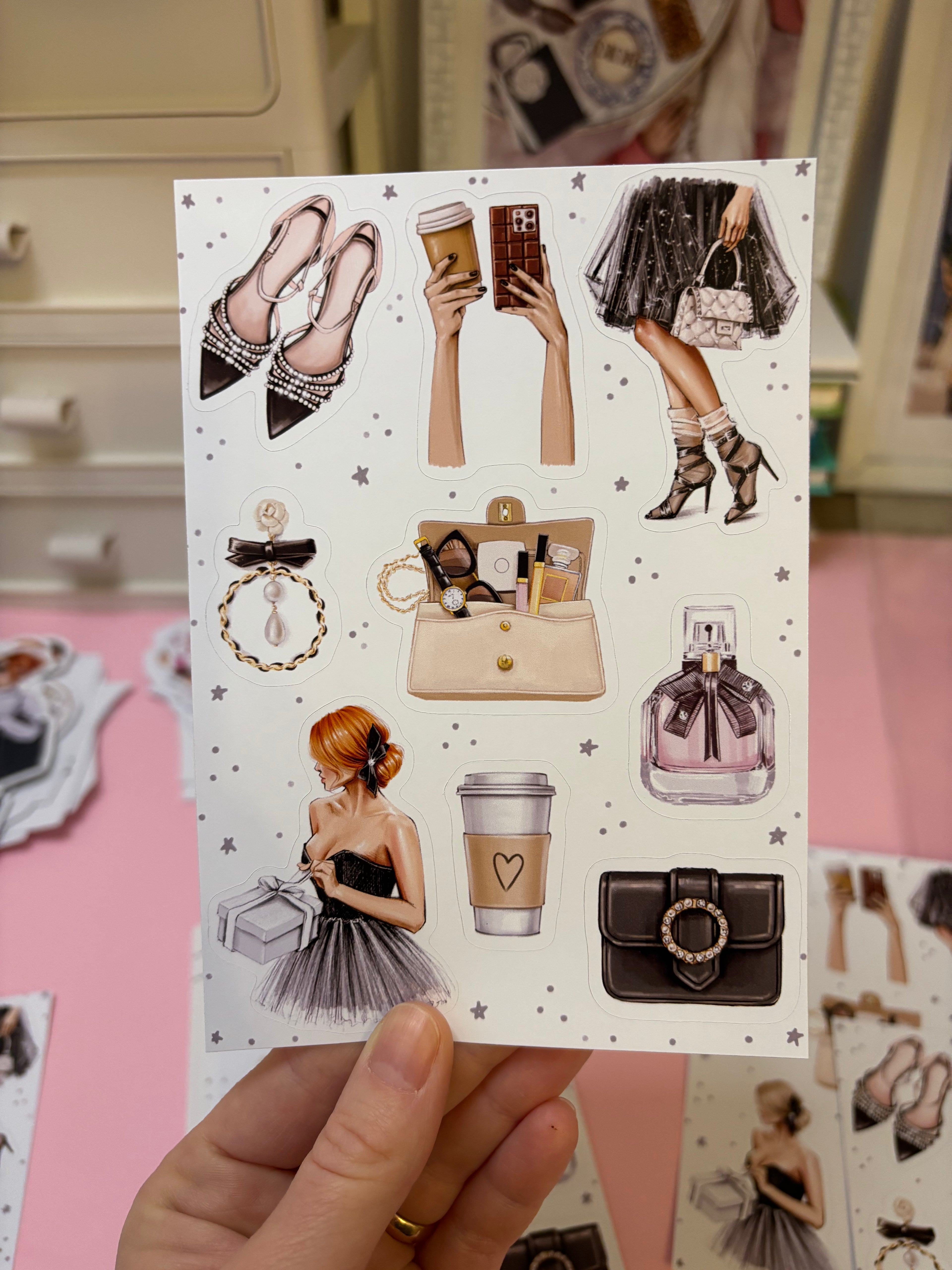 Sticker Sheet - Fashion Accessories | stickers for your planner