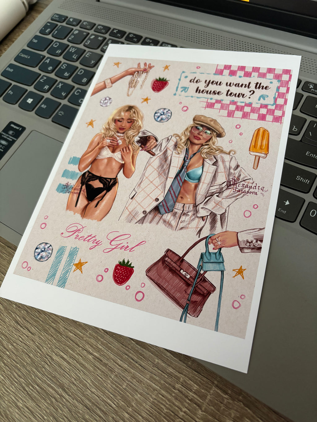 House Tour Print Sabrina Carpenter Inspired