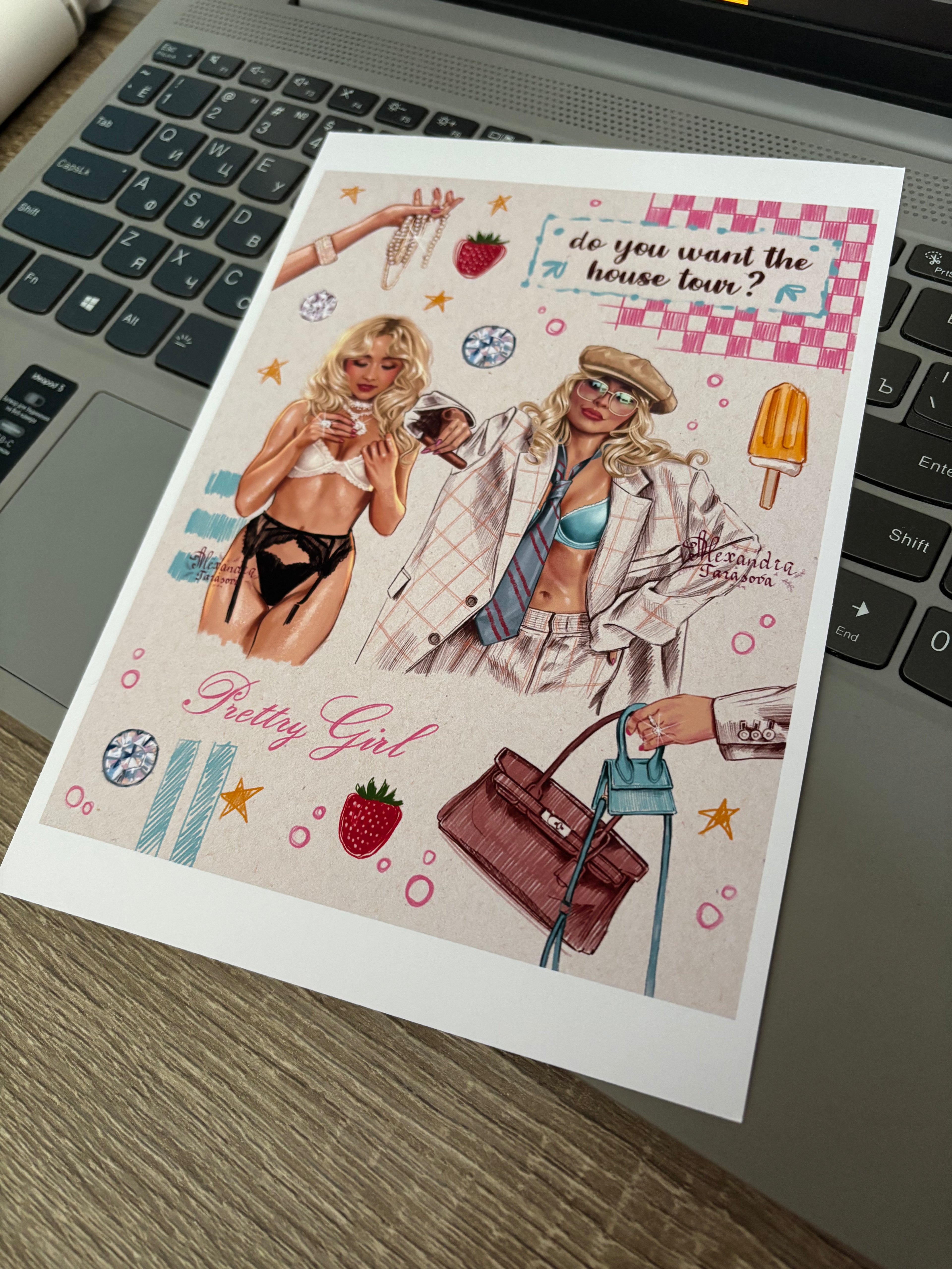 House Tour Print Sabrina Carpenter Inspired