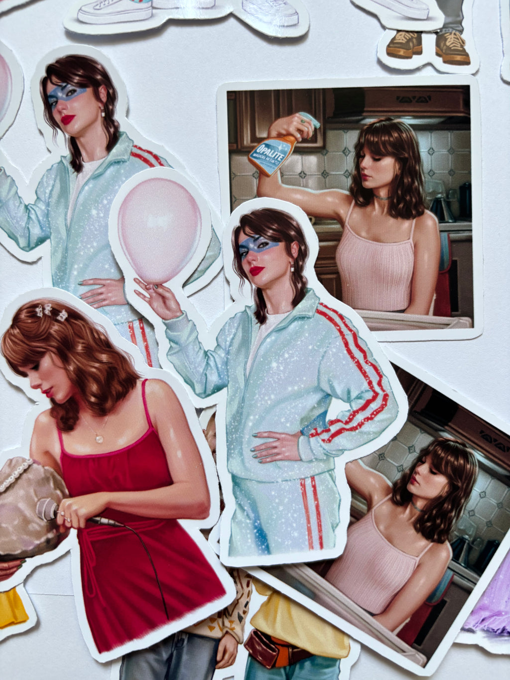 Taylor Swift Set of 5 Stickers