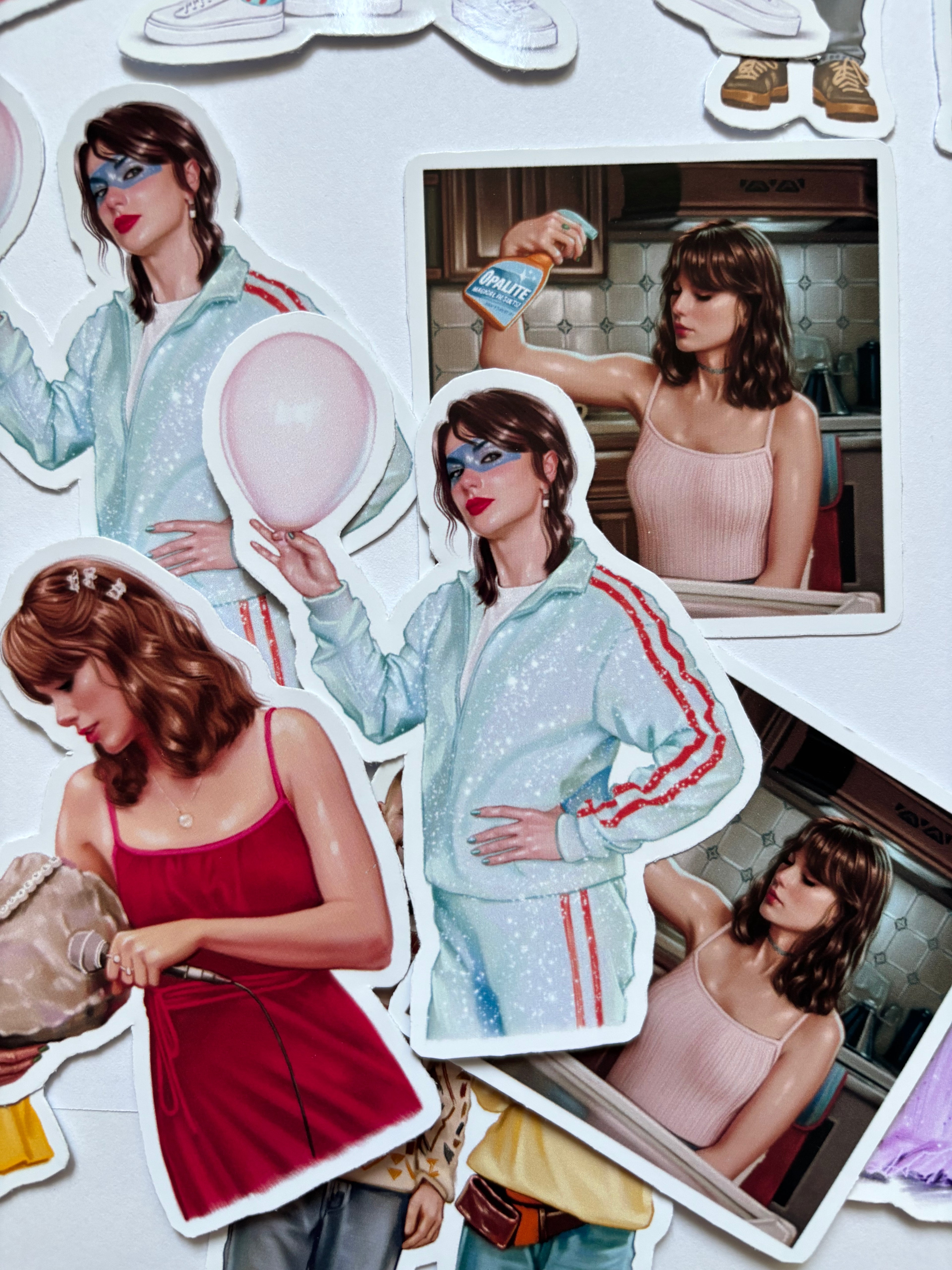 Taylor Swift Set of 5 Stickers