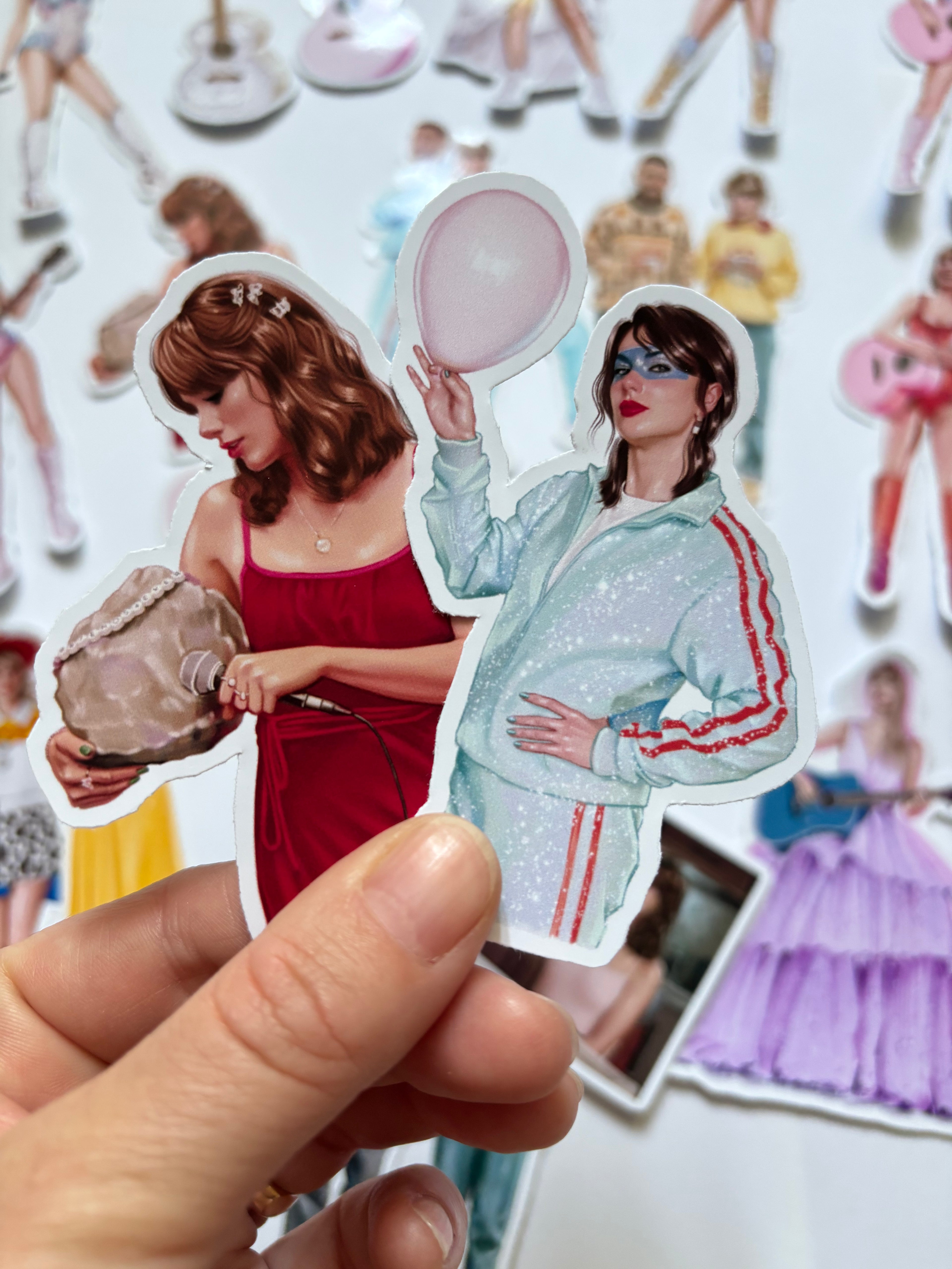 Taylor Swift Set of 5 Stickers