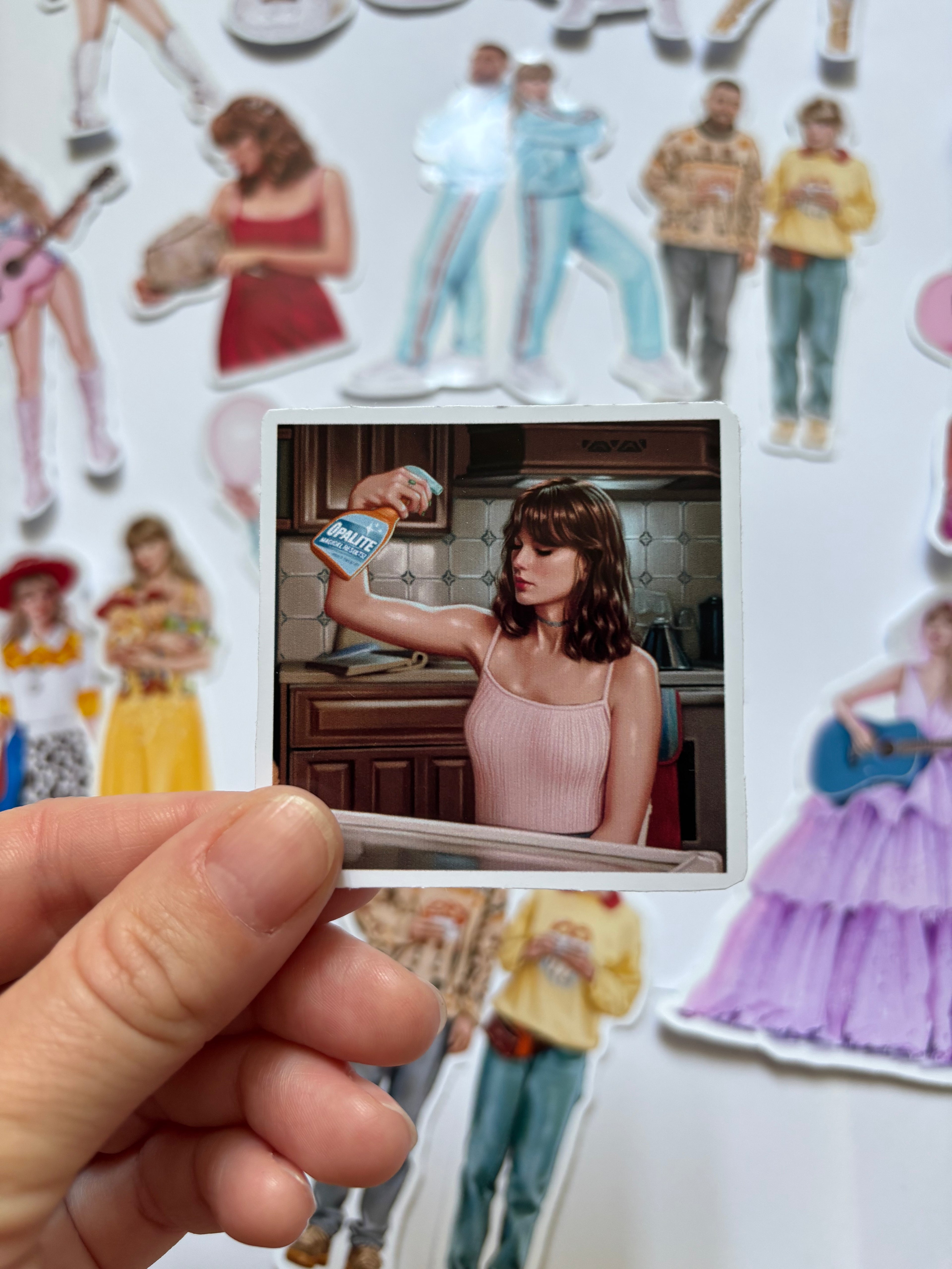 Taylor Swift Set of 5 Stickers