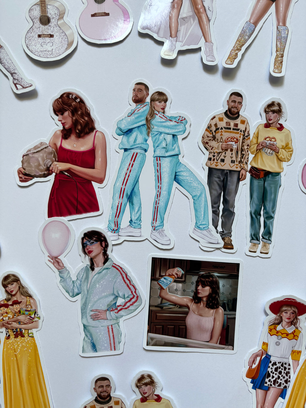 Taylor Swift Set of 5 Stickers