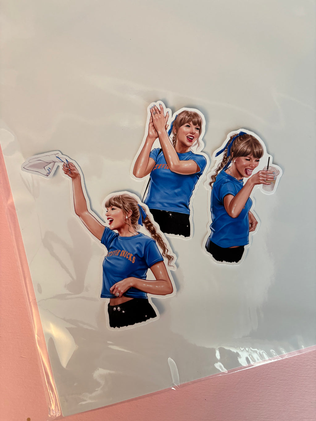 Taylor Swift Set of 3 Stickers