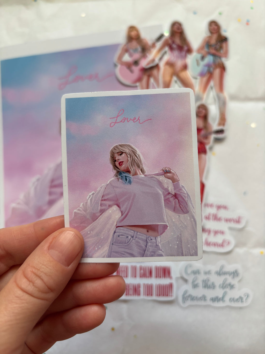 Taylor Swift Lower Print & Sticker Collection