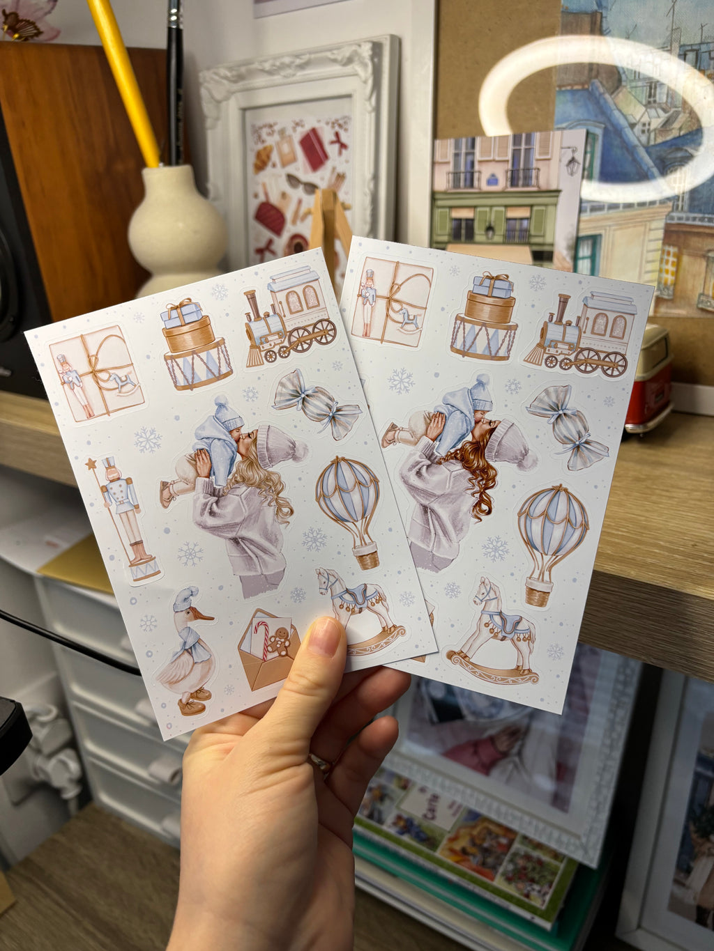 Sticker Sheet - Christmas Holiday | stickers for your planner