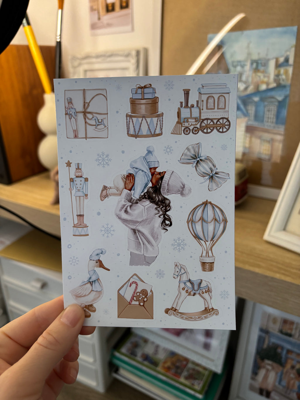 Sticker Sheet - Christmas Holiday | stickers for your planner
