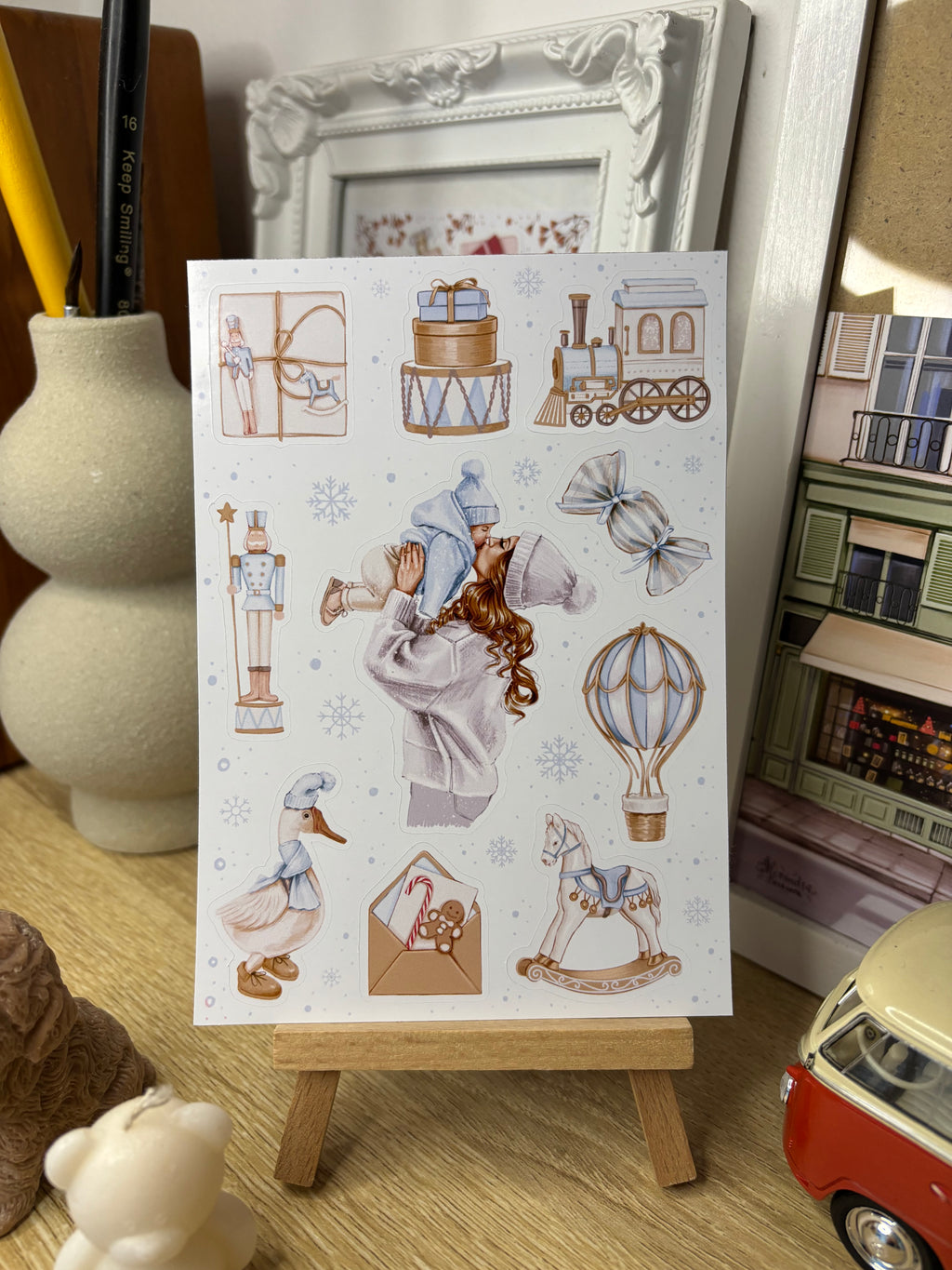 Sticker Sheet - Christmas Holiday | stickers for your planner