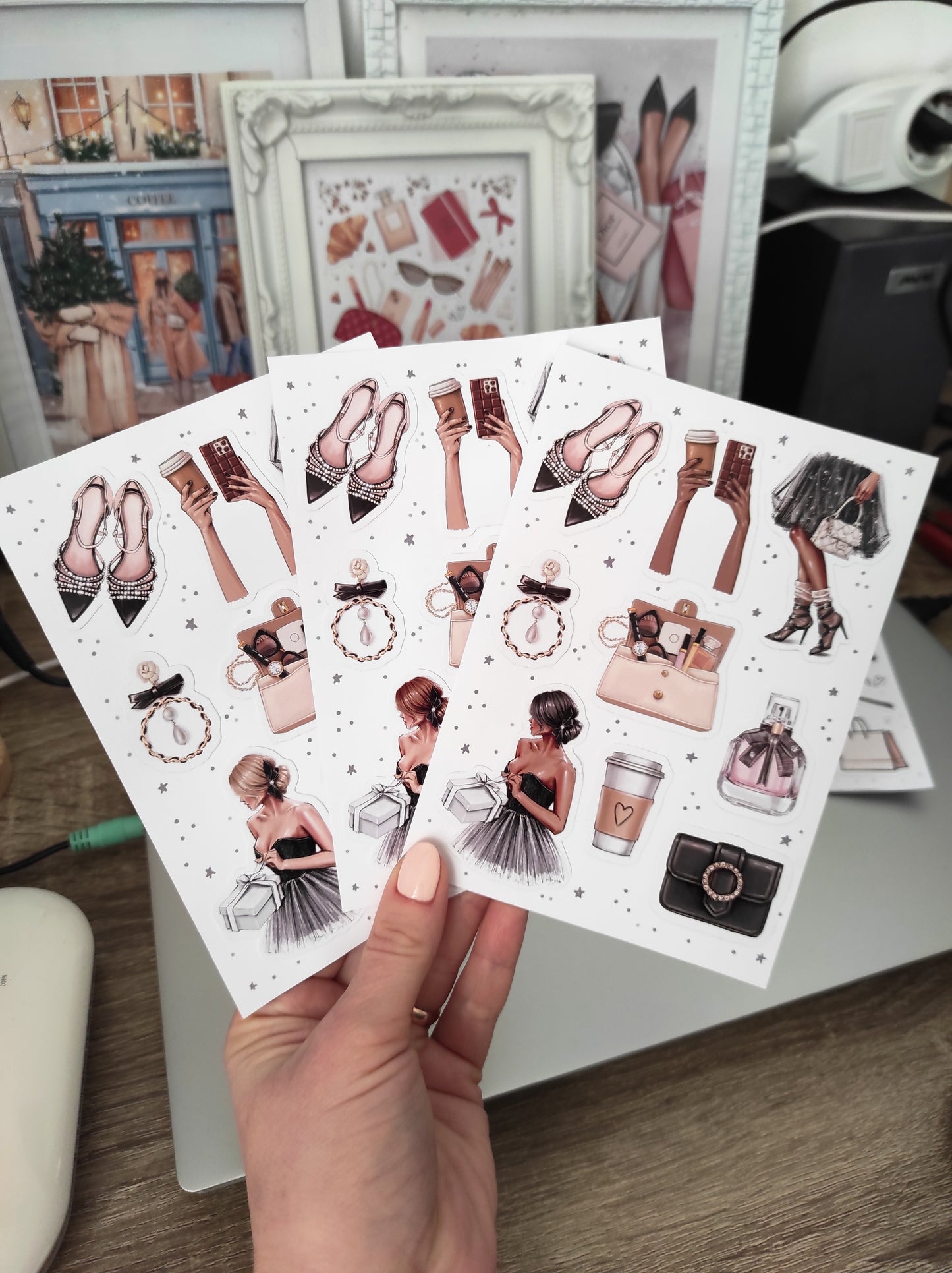 Sticker Sheet - Fashion Accessories | stickers for your planner