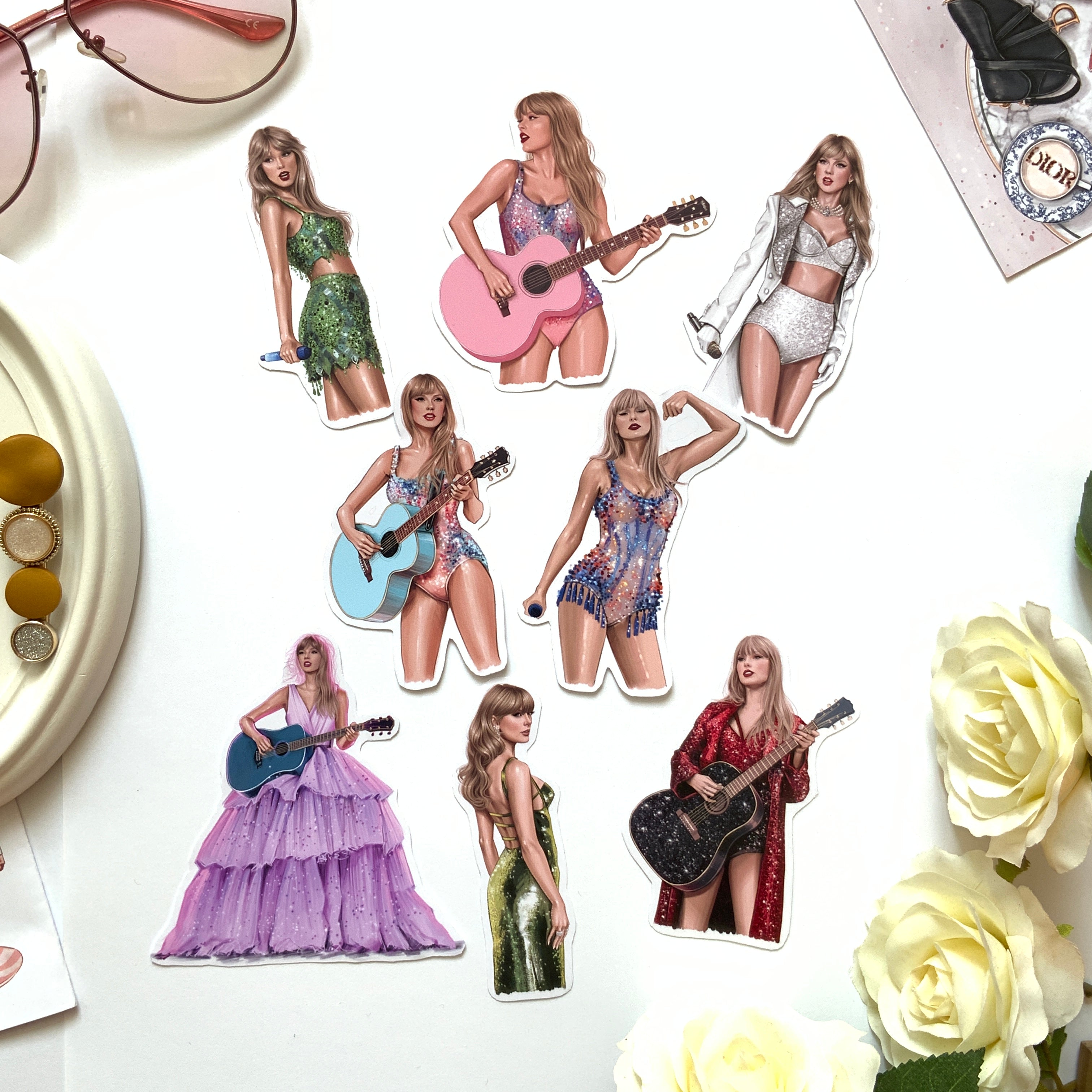 Swiftie Set of 8 stickers