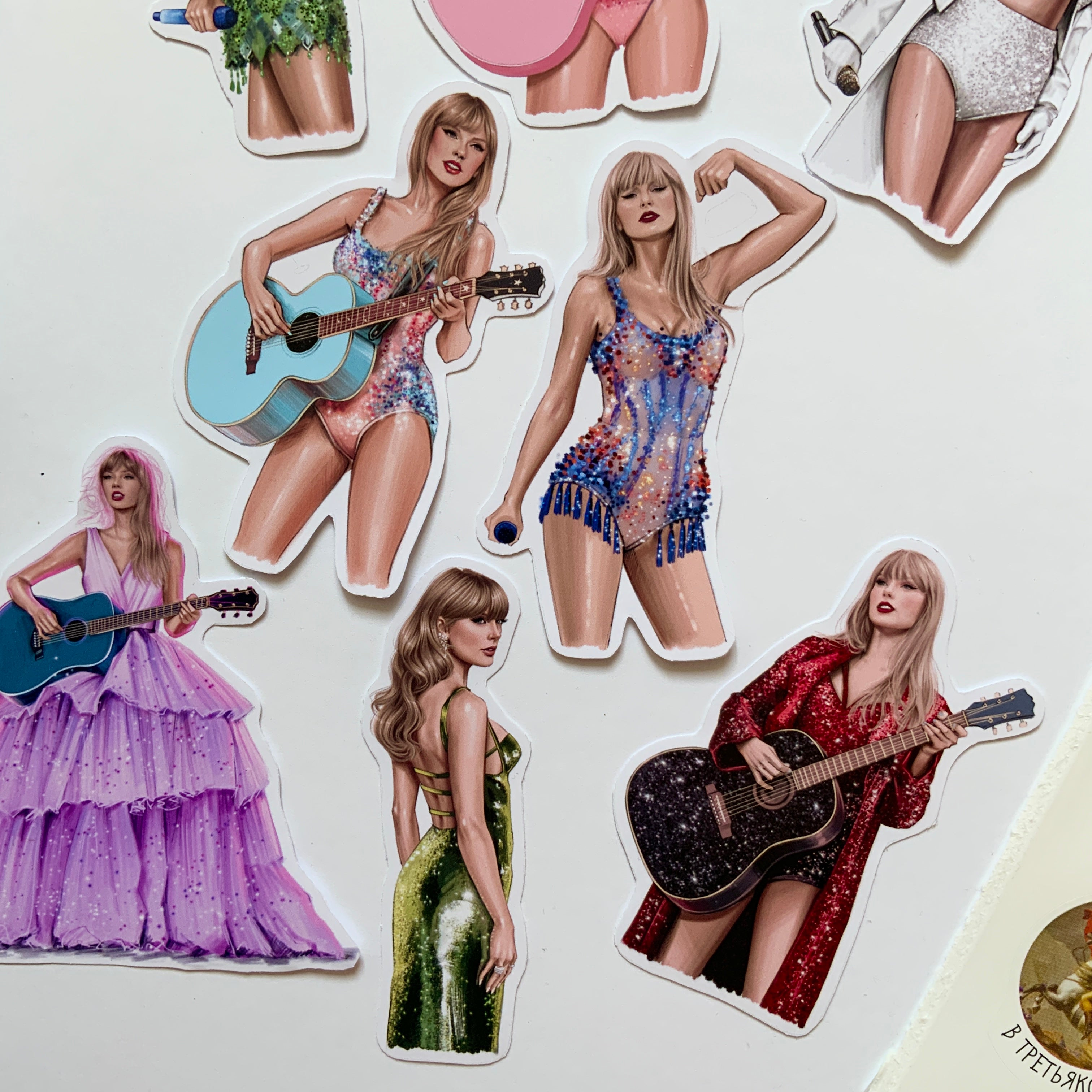 Swiftie Set of 8 stickers