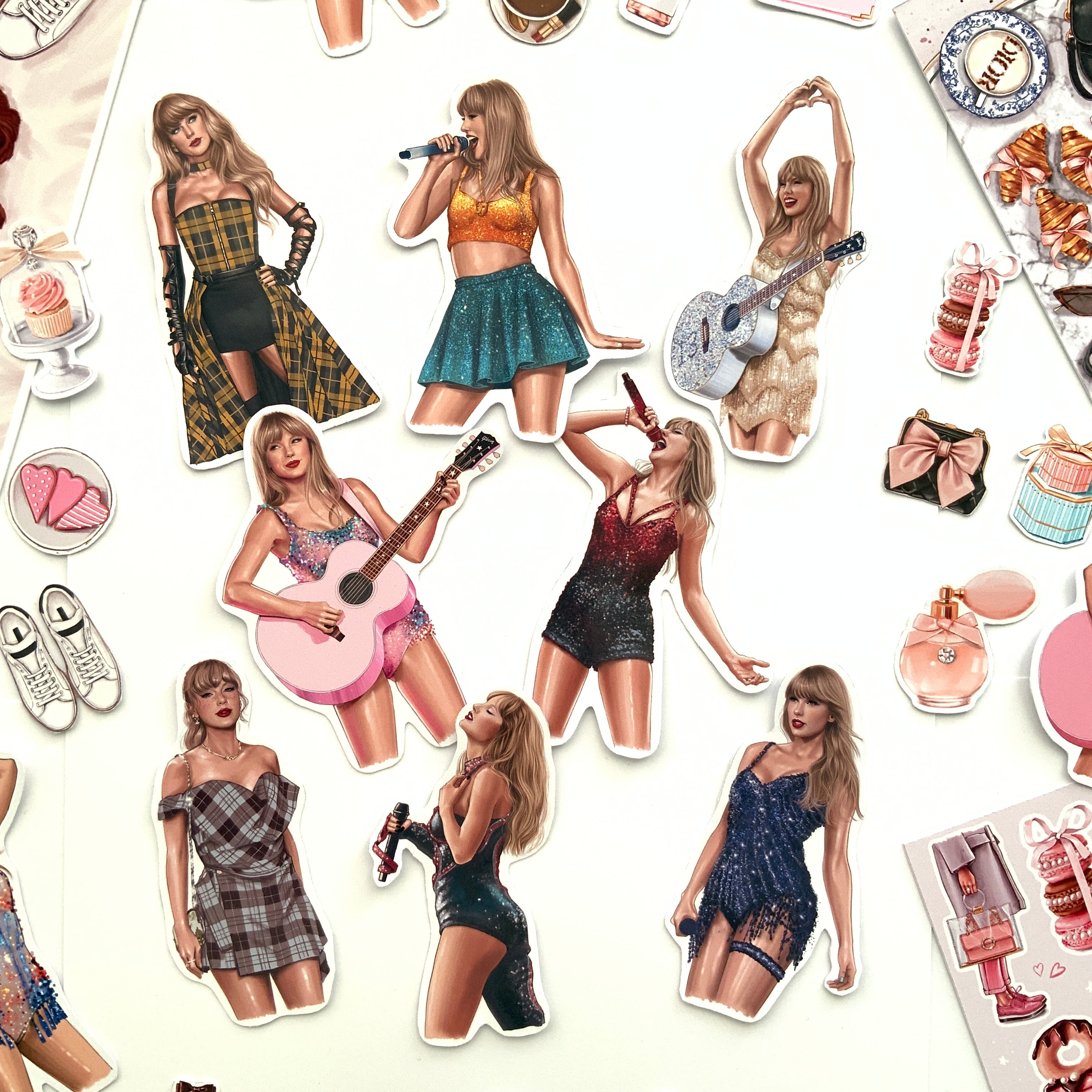 Swiftie Set of 8 stickers