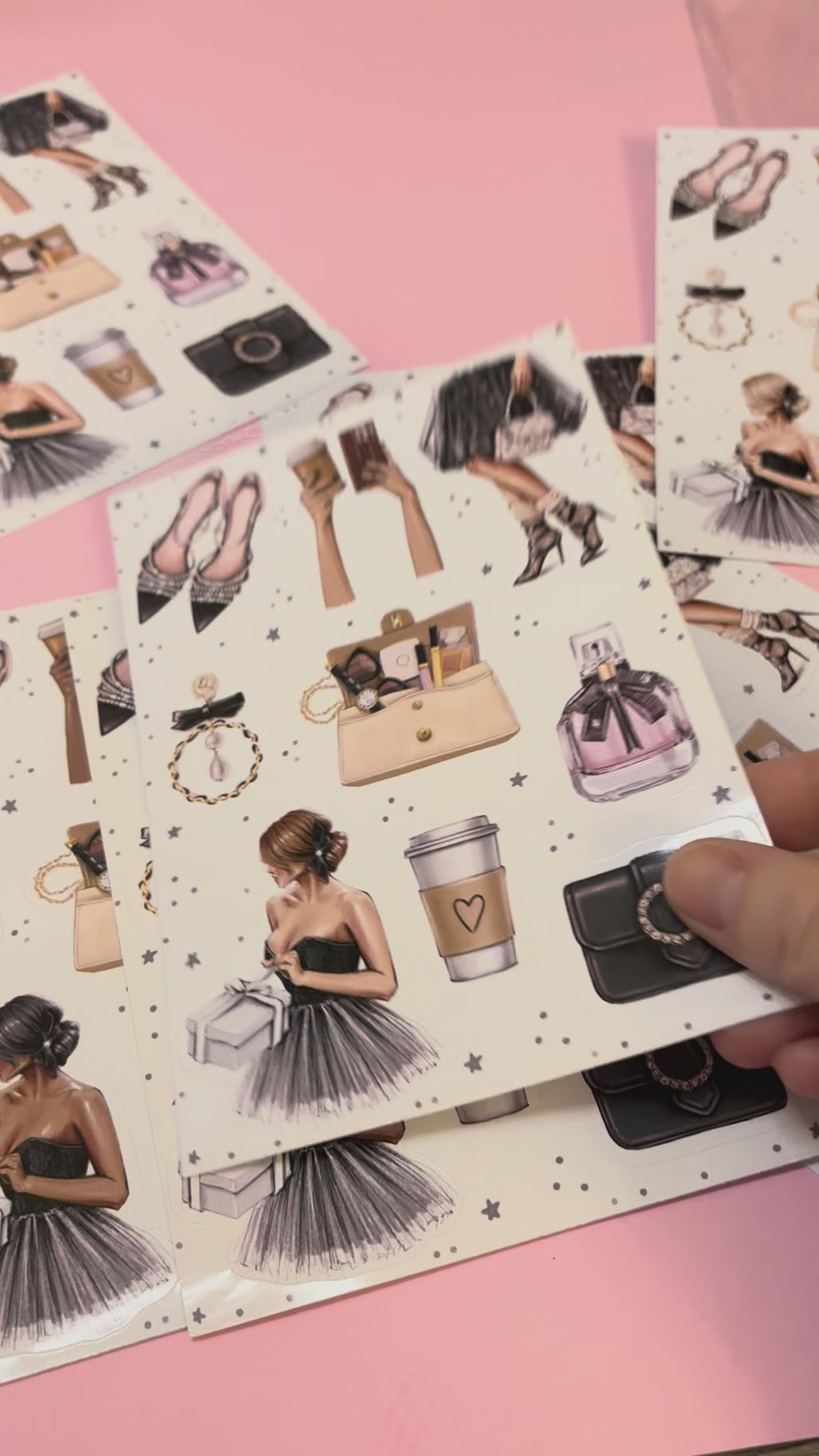 Sticker Sheet - Fashion Accessories | stickers for your planner
