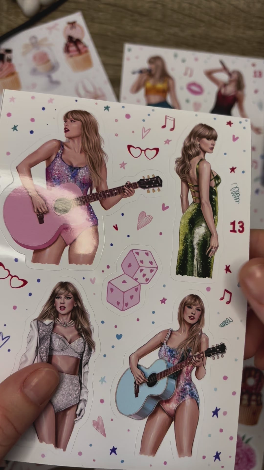 Sticker Sheet - Taylor Swift
