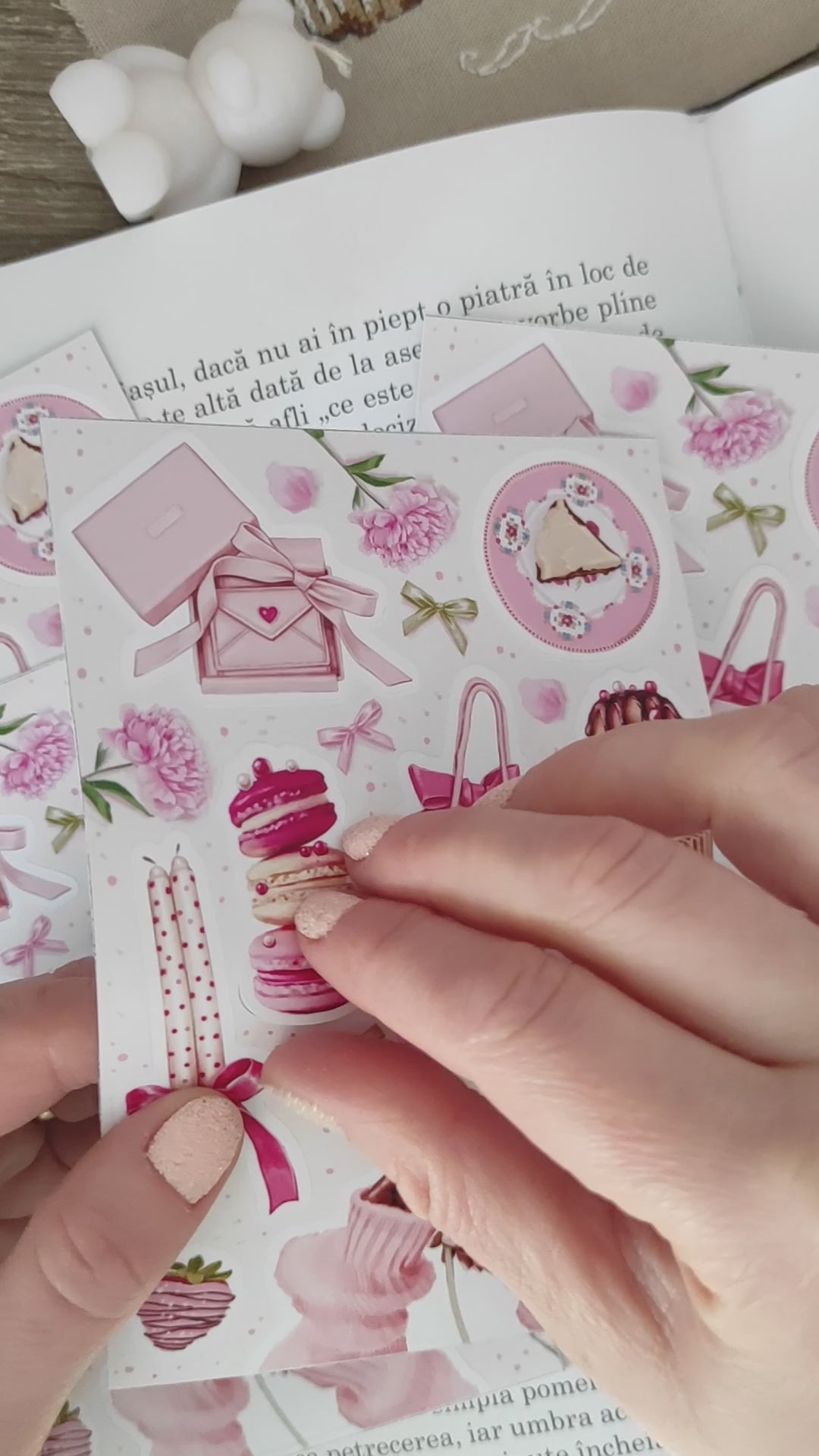 Sticker Sheet - Pink Accessories | stickers for your planner