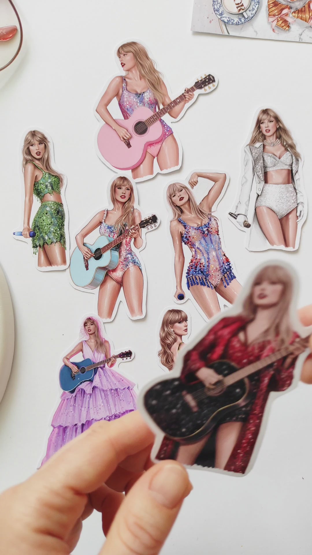 Swiftie Set of 8 stickers