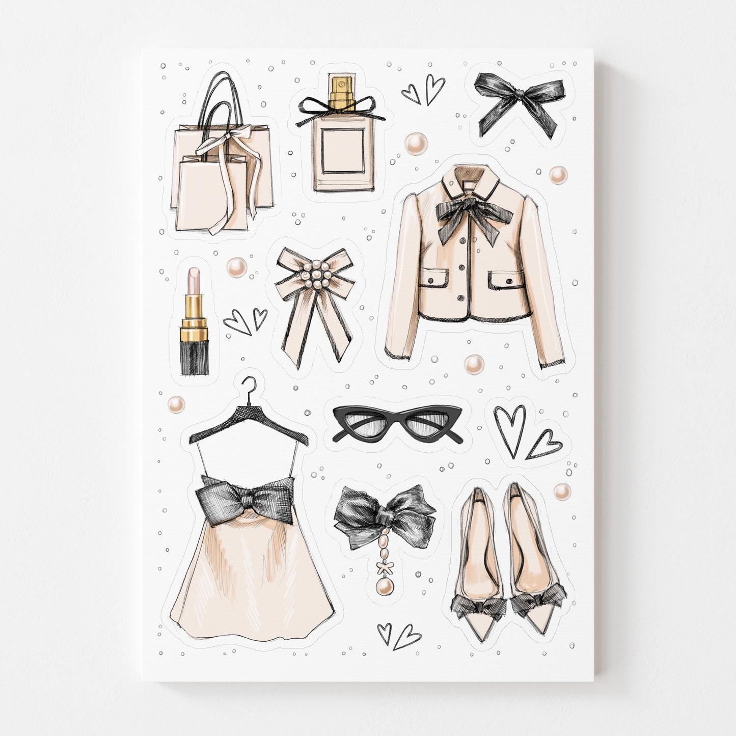 Sticker Sheet - Fashion Accessories | stickers for your planner