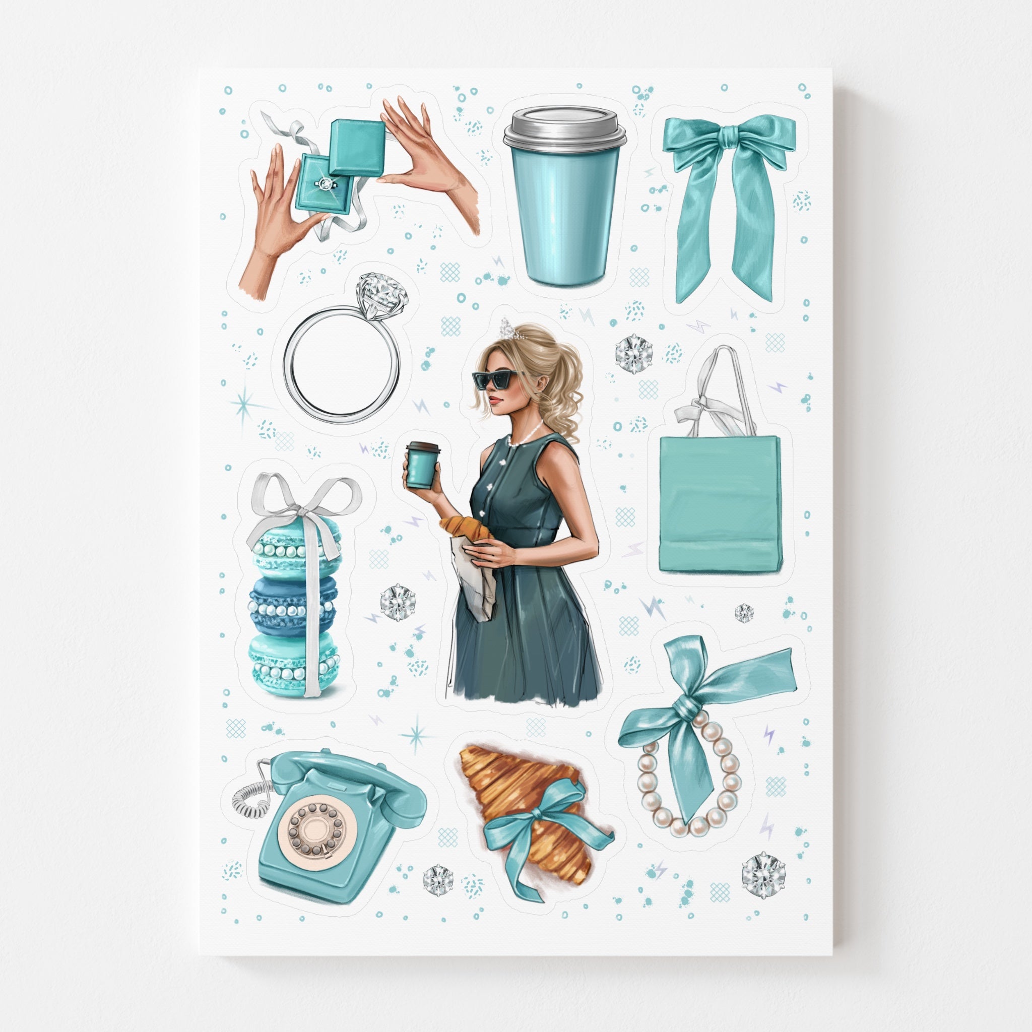 Sticker Sheet - Fashion Accessories | stickers for your planner