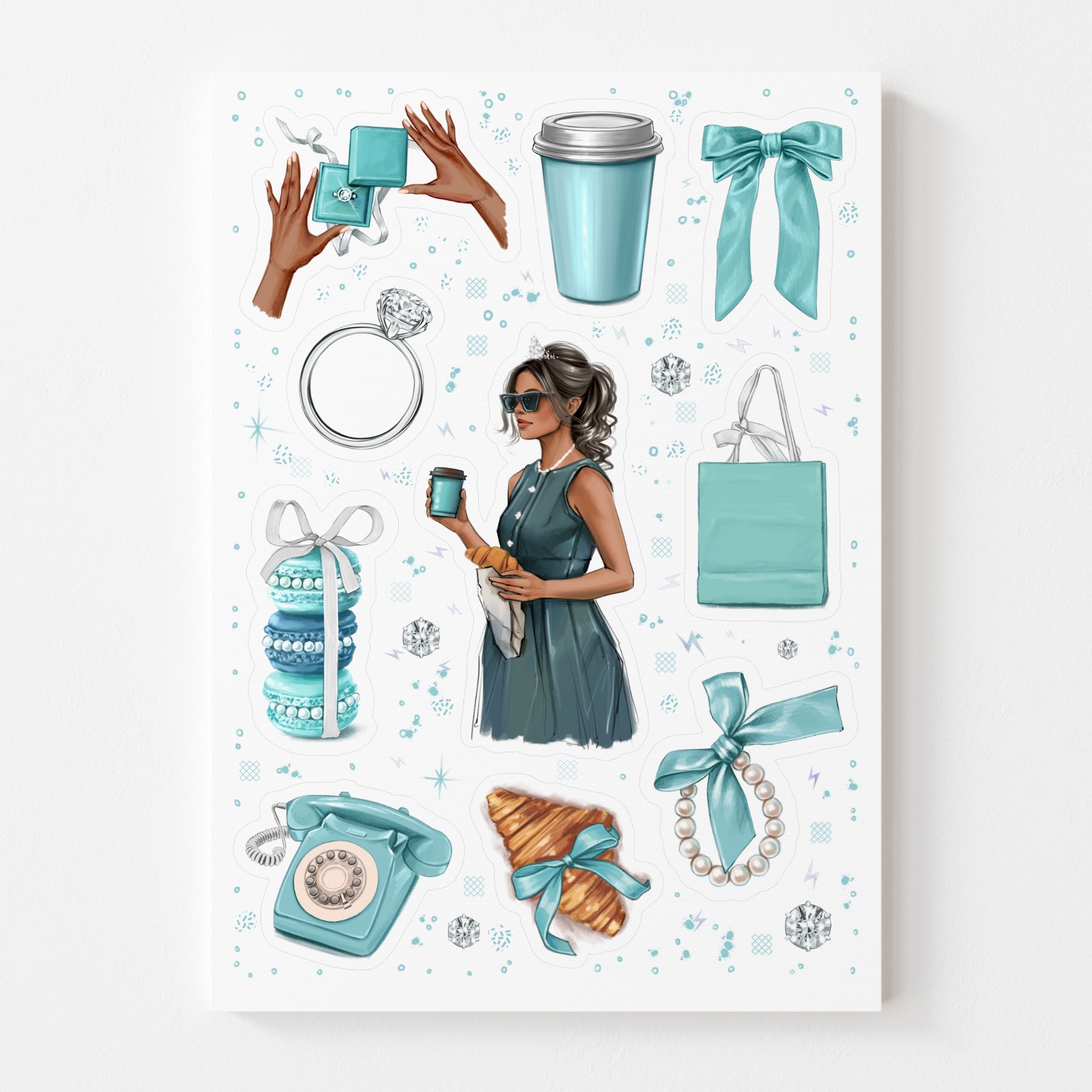 Sticker Sheet - Fashion Accessories | stickers for your planner