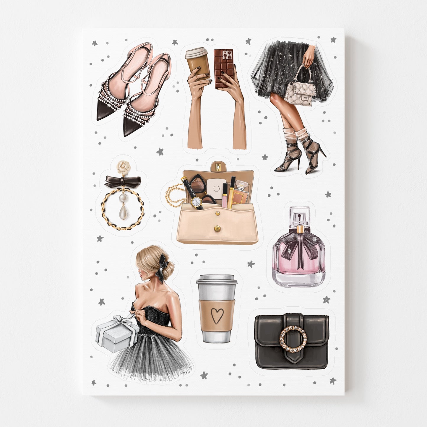 Sticker Sheet - Fashion Accessories | stickers for your planner