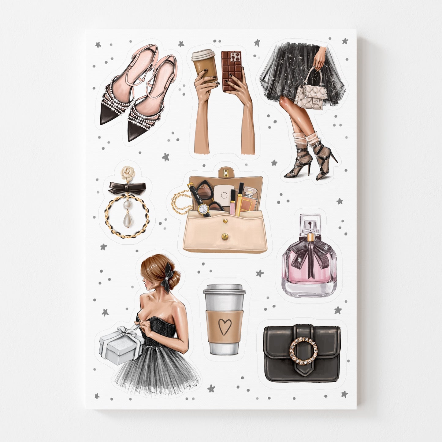 Sticker Sheet - Fashion Accessories | stickers for your planner