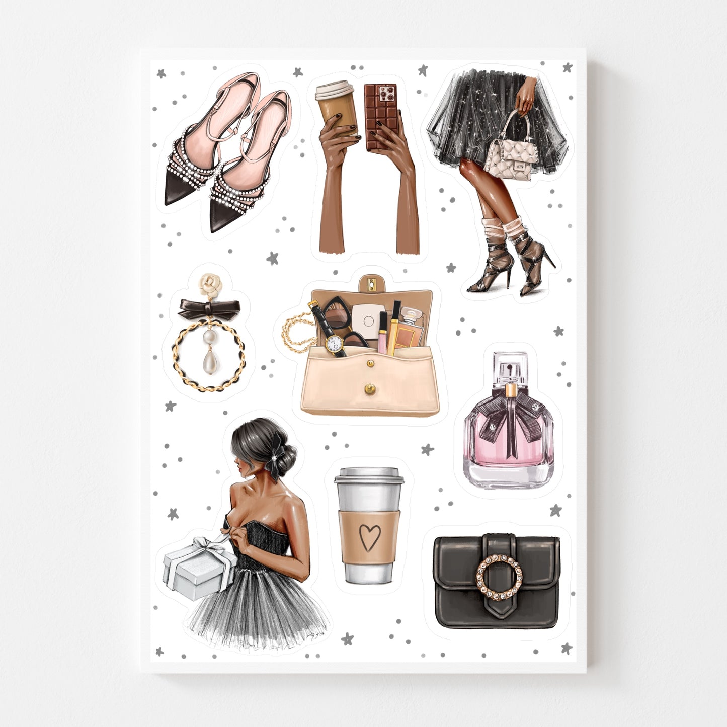 Sticker Sheet - Fashion Accessories | stickers for your planner