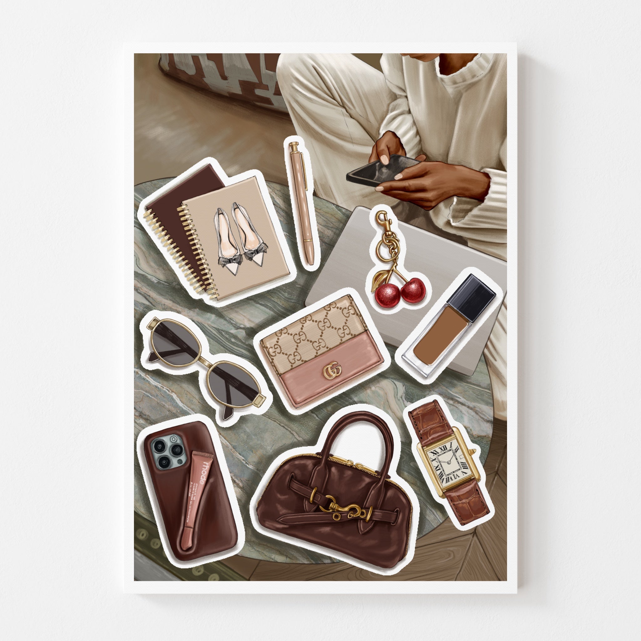 Sticker Sheet - Fashion Accessories | stickers for your planner